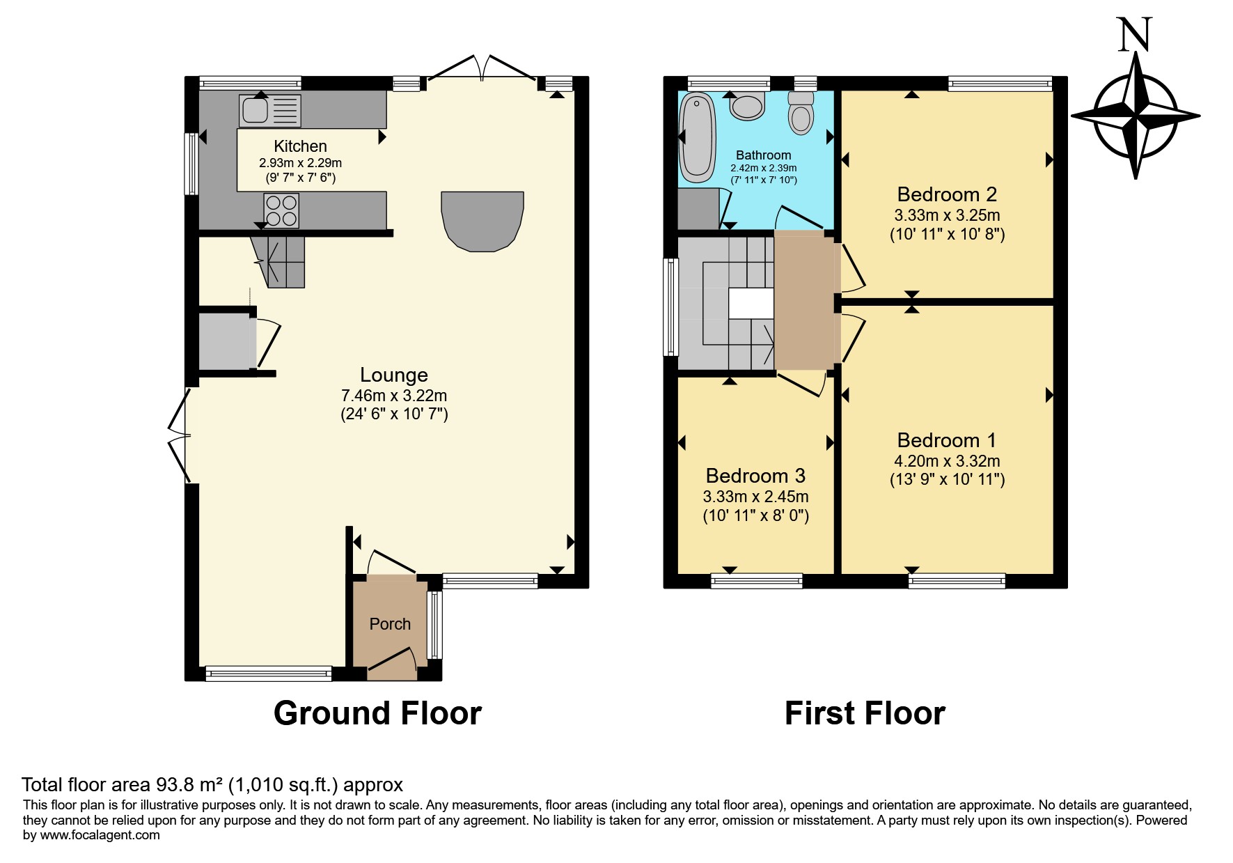1, Sidlesham Close, Hayling Island floorplan