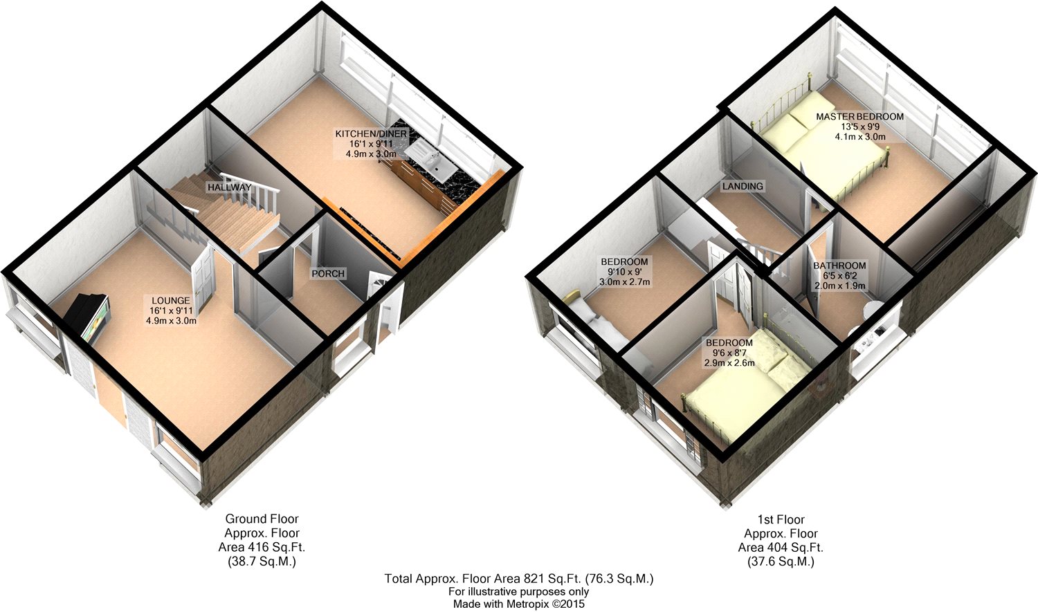 3 Bedrooms Semi-detached house to rent in Pensfield Park, Brentry, Bristol BS10