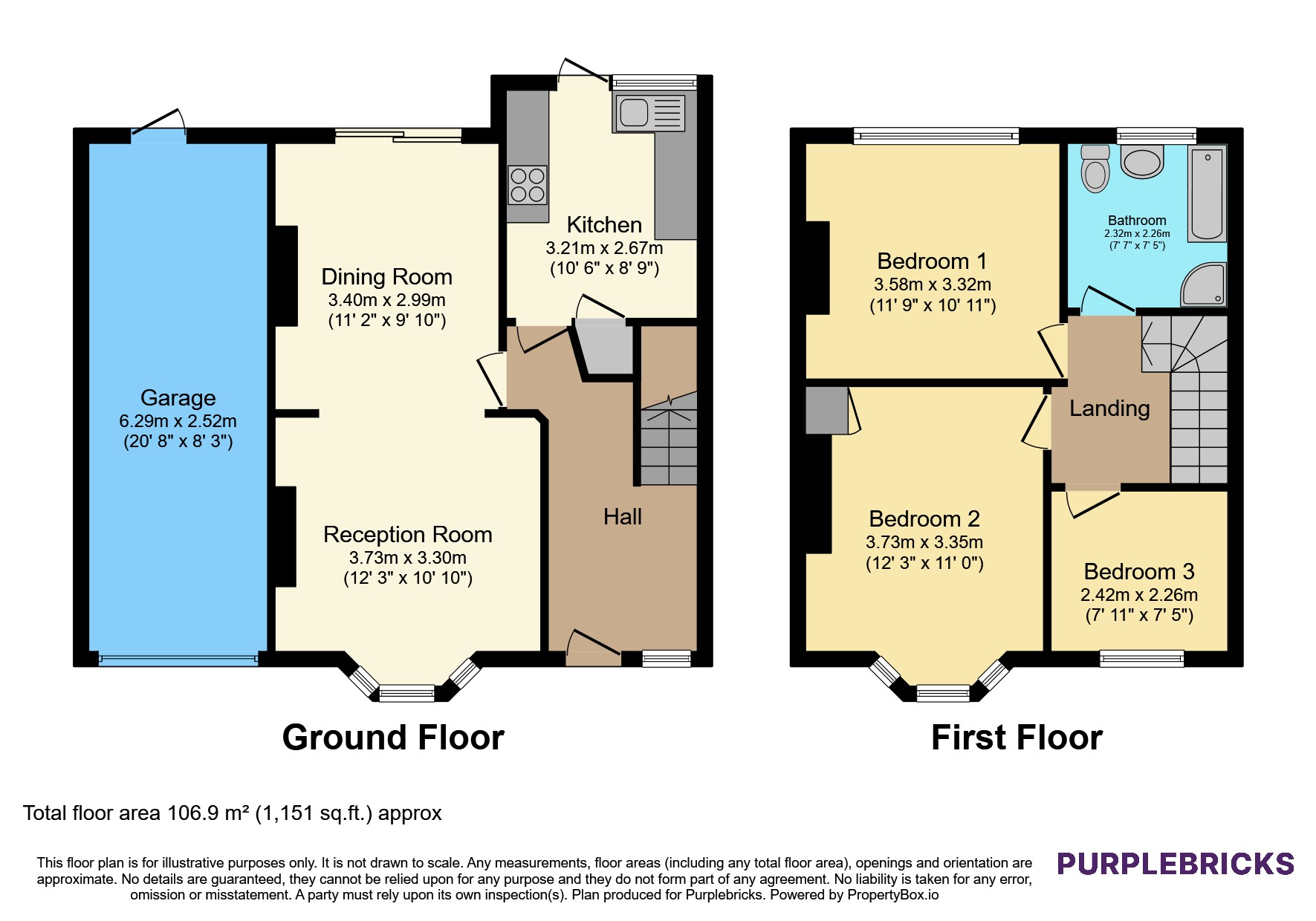 105, Gorringe Park Avenue, Mitcham floorplan