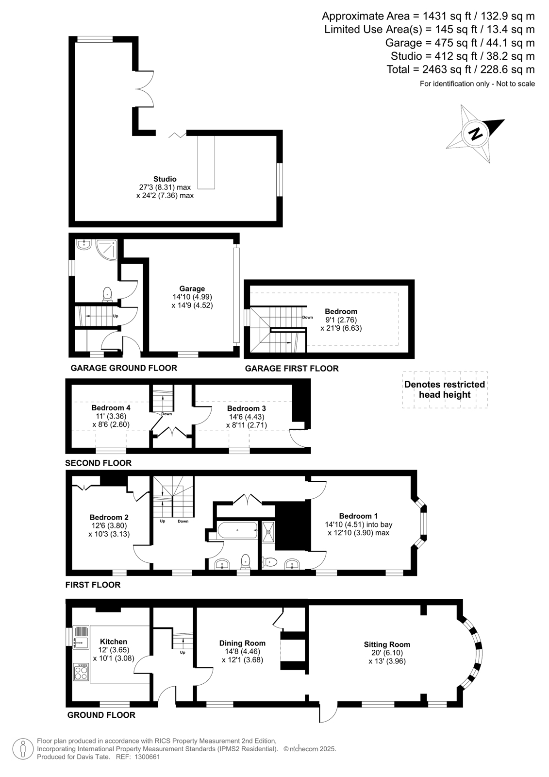 White Cottage, 4, Surley Row, Reading floorplan