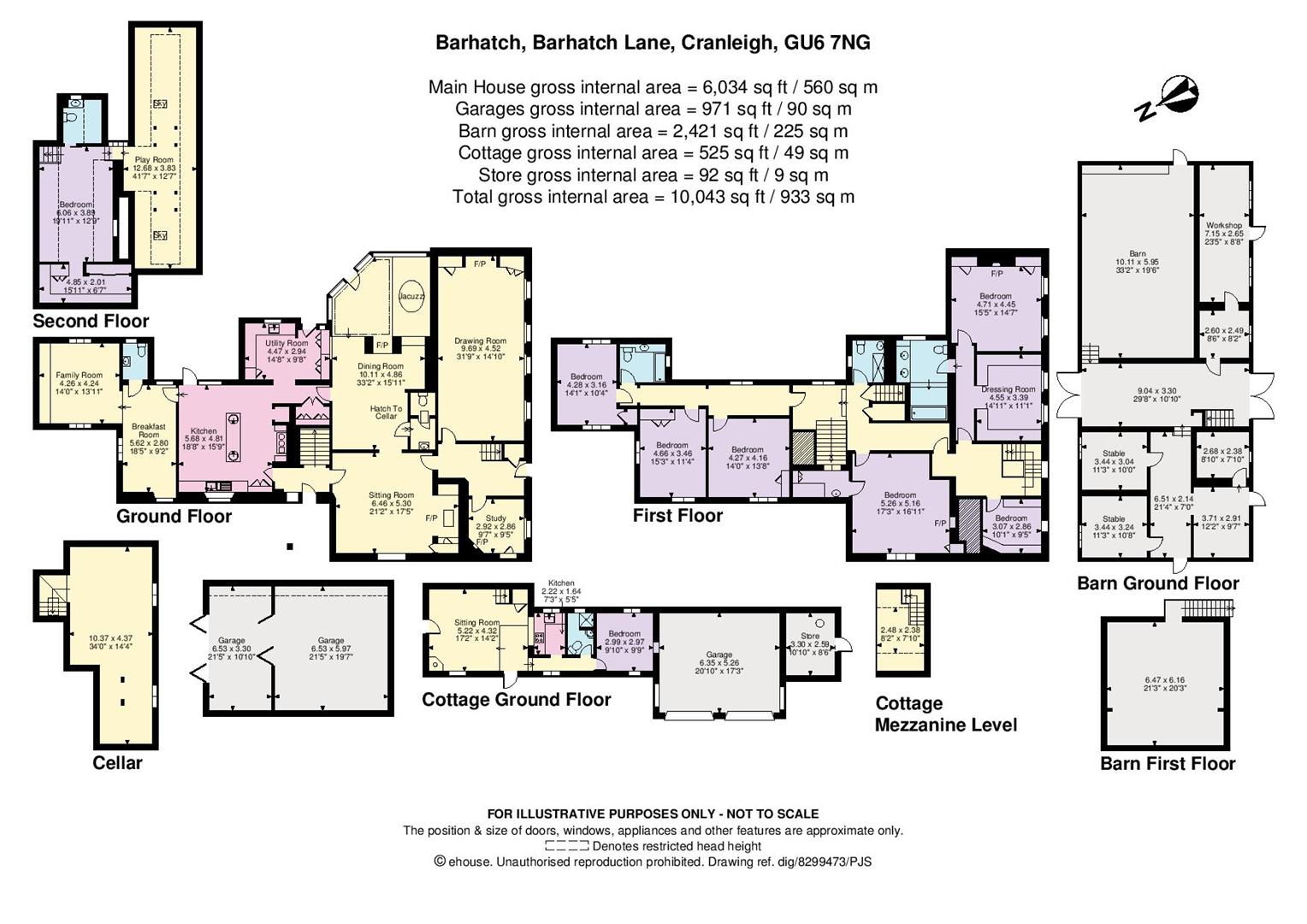 7 Bedrooms  for sale in Barhatch Lane, Cranleigh GU6