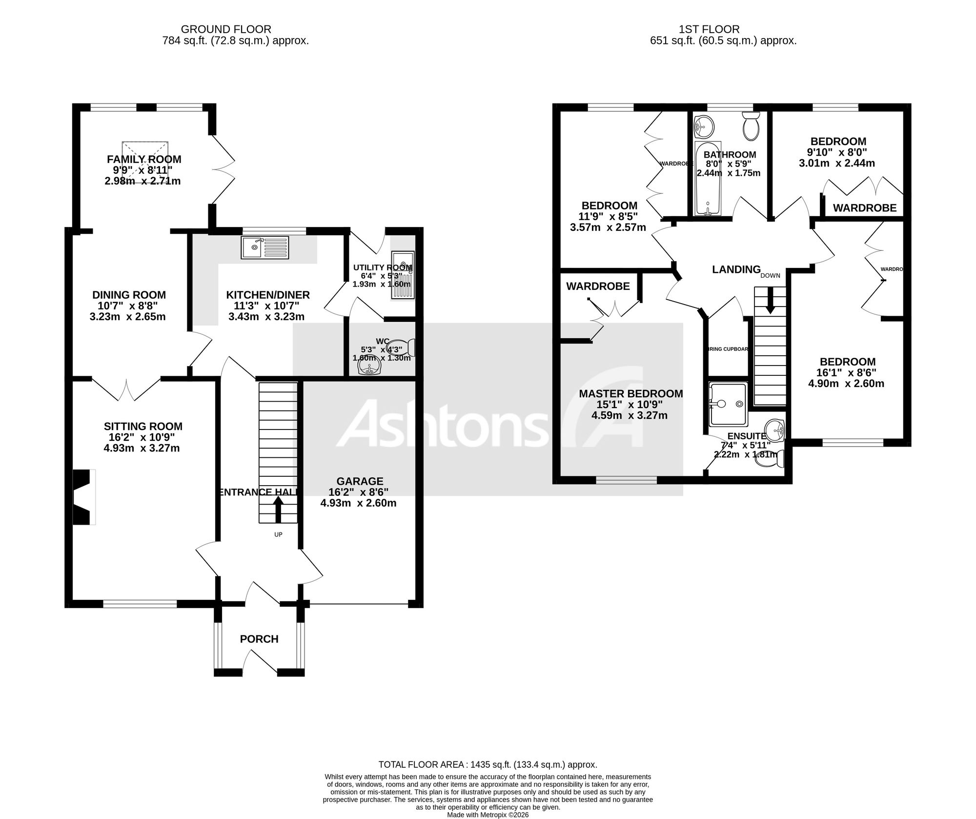 21 Delph Hollow Way, St. Helens floorplan