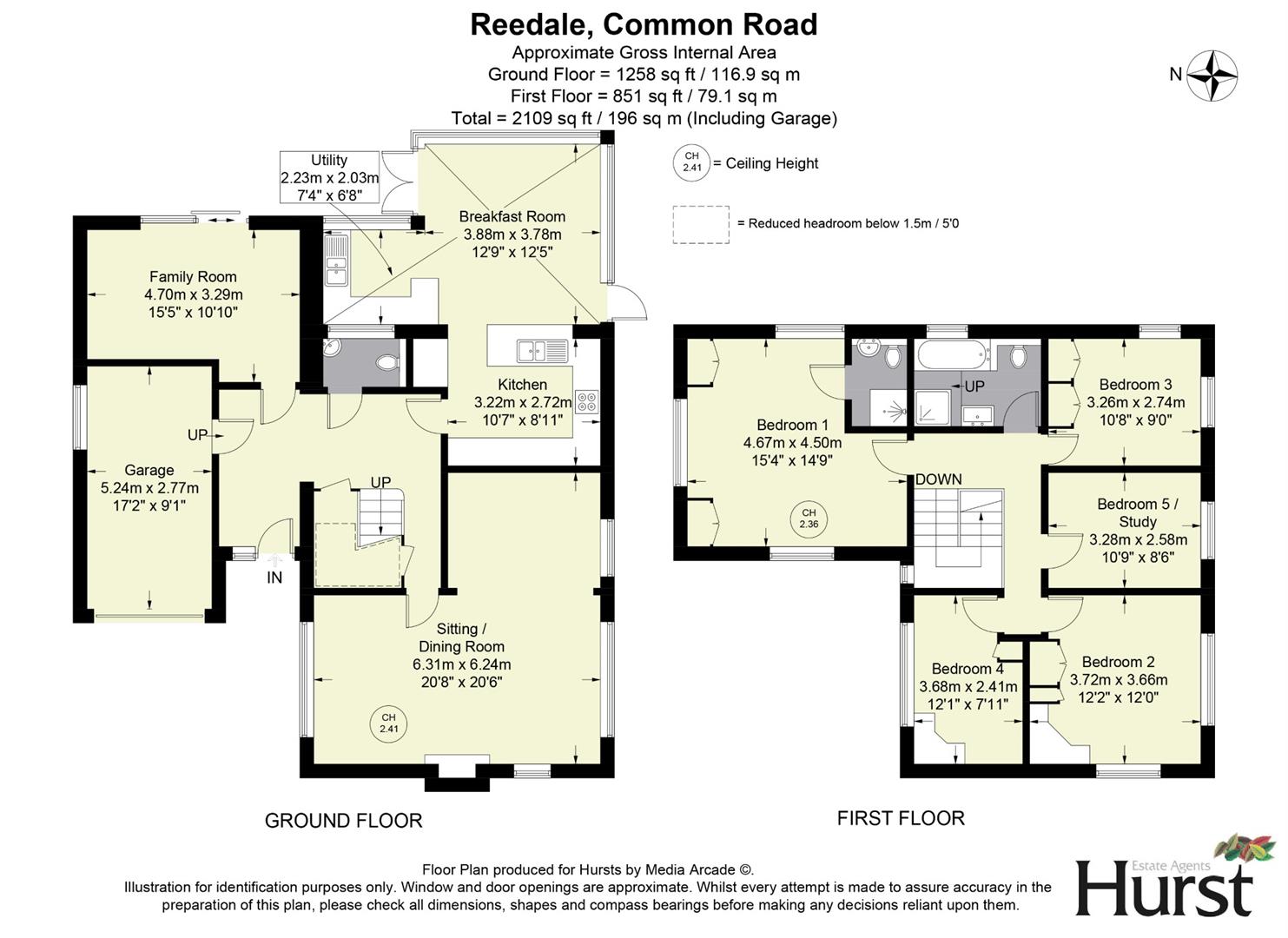 Reedale,, Common Road, High Wycombe floorplan