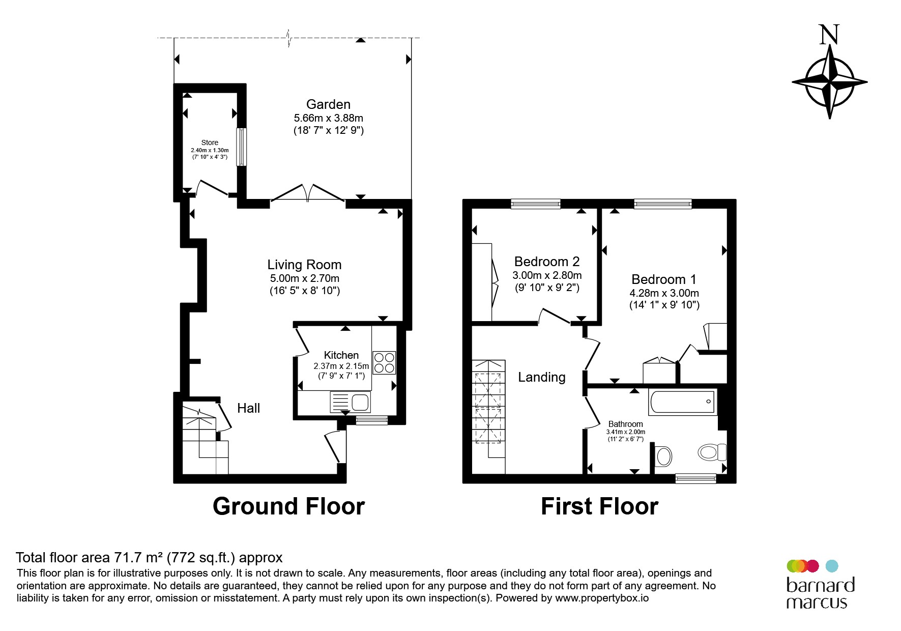 18b, Rothschild Road, London floorplan