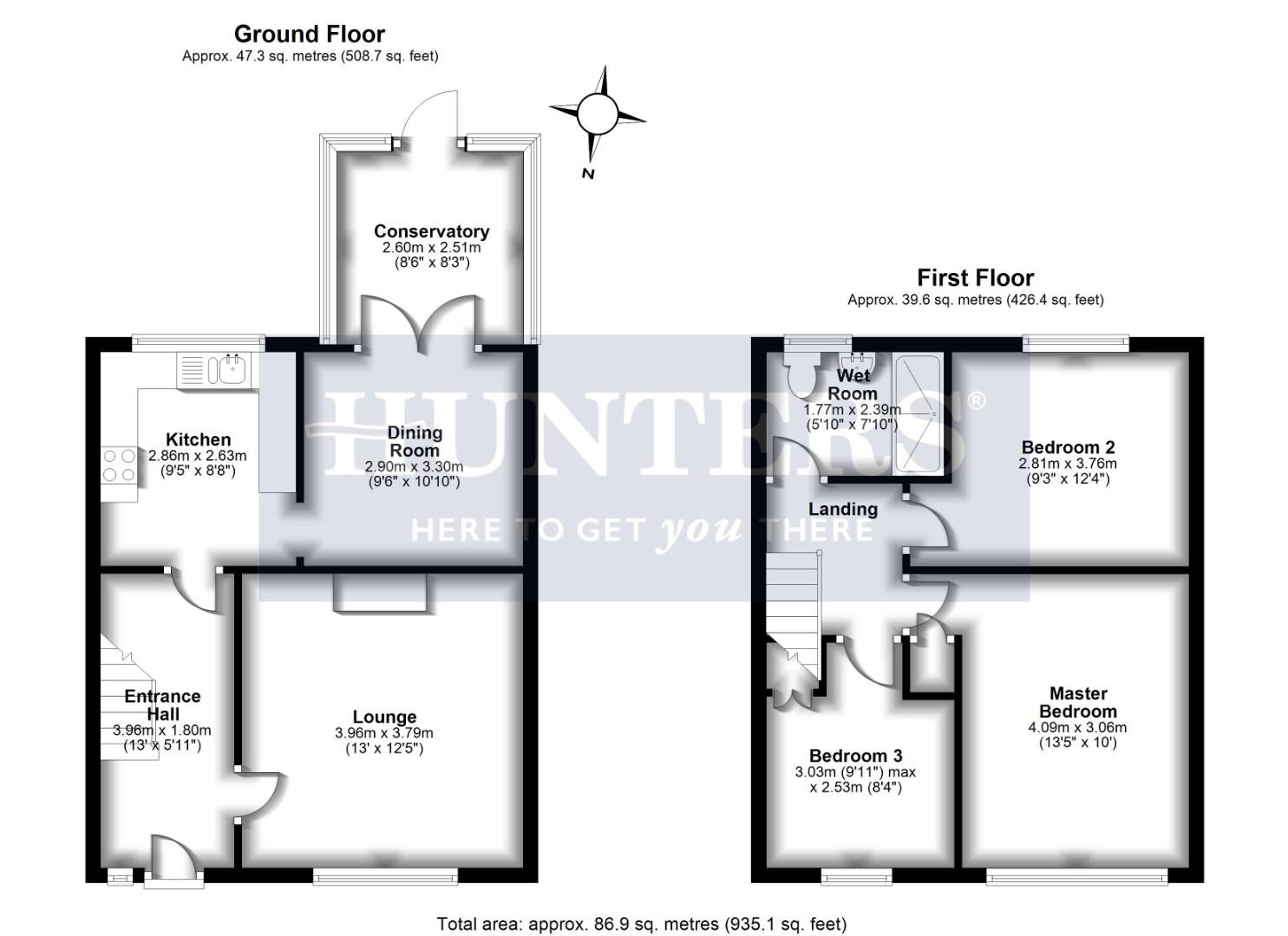 2, Elvard Close, Bristol floorplan