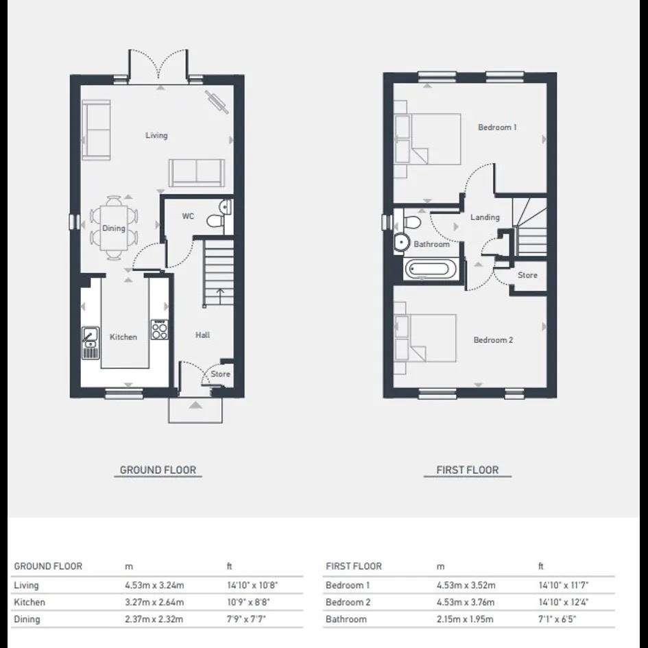 Plot 184, The Holt, Burgess Hill floorplan
