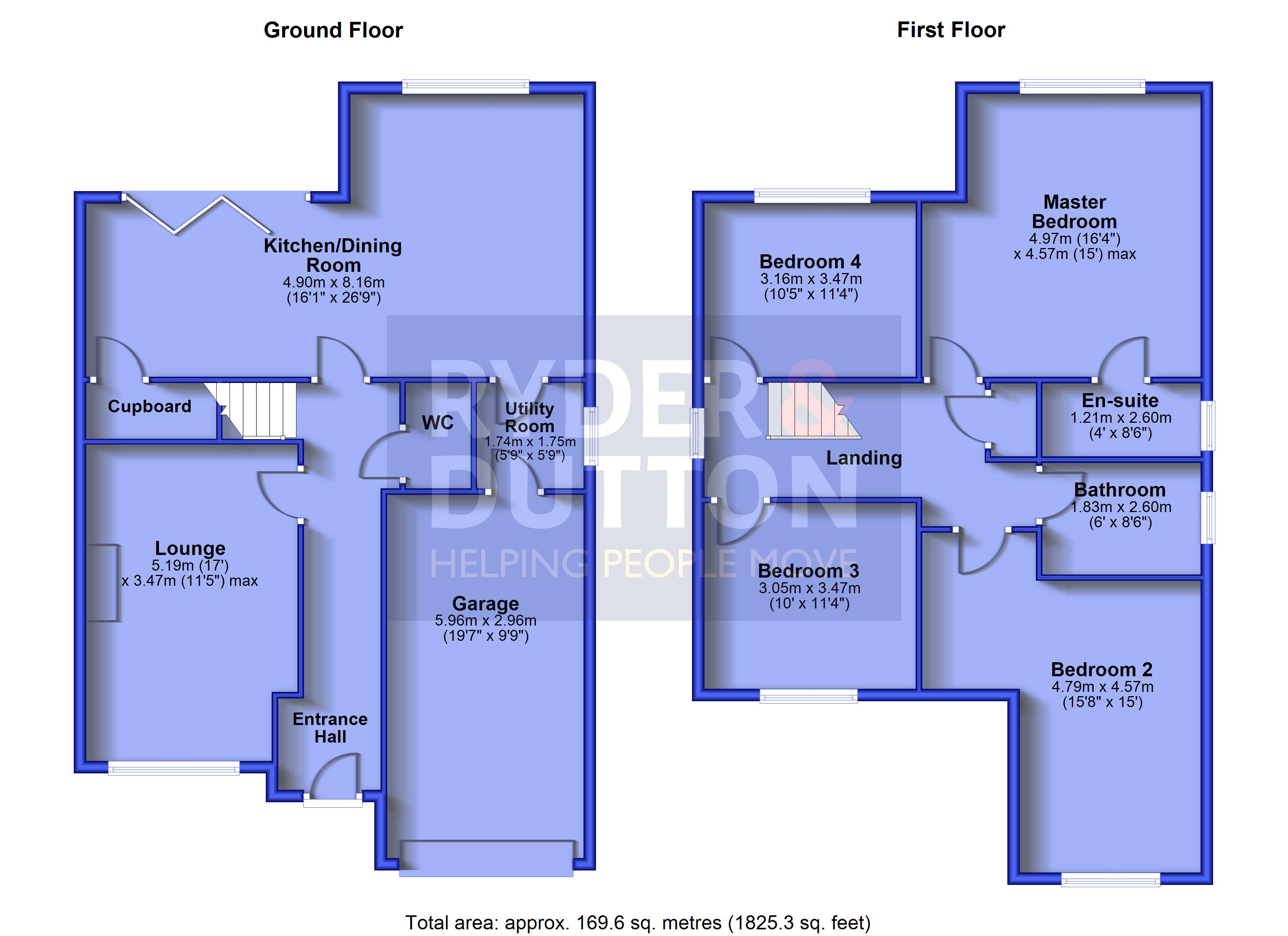 7, Woodland Walk, Holmfirth floorplan