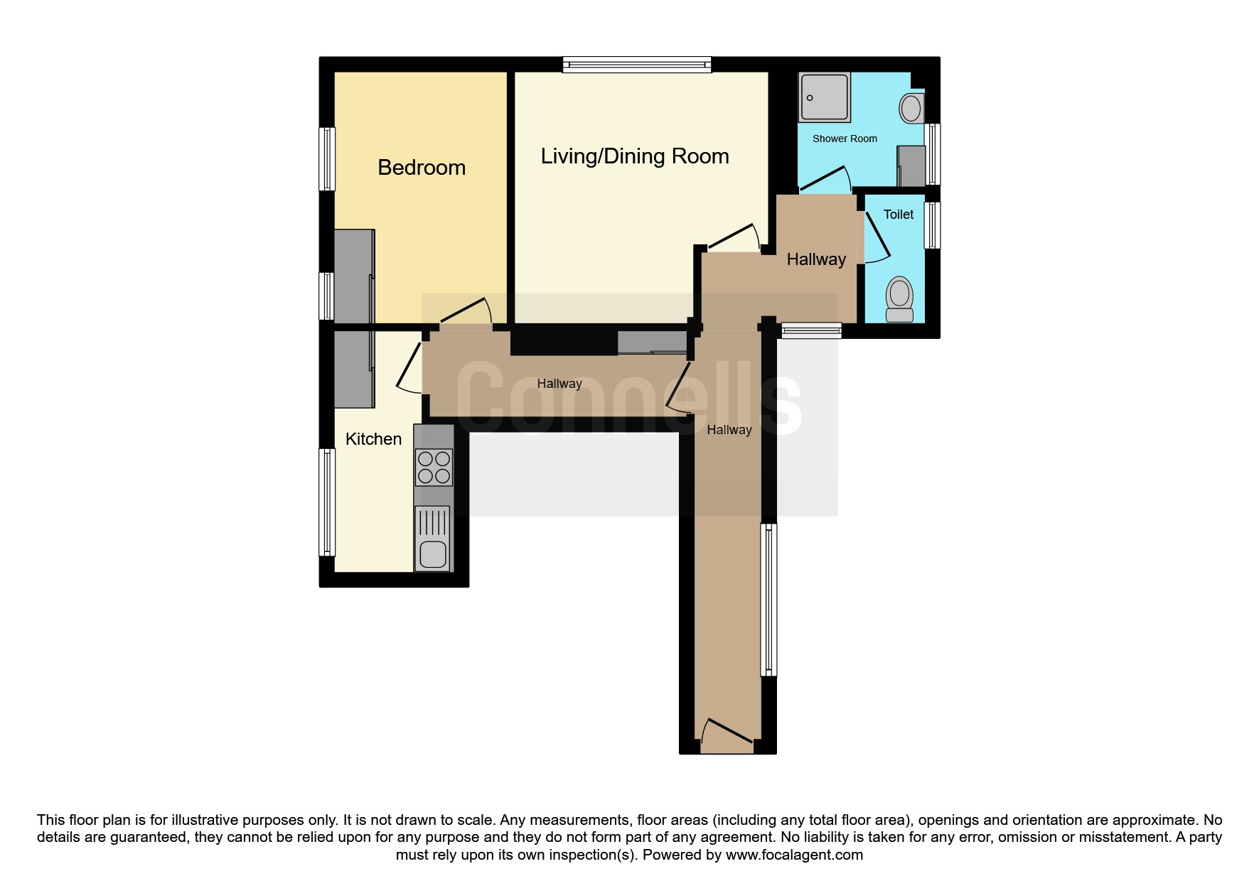 Flat 3, Wiltshire House, Simonds Road, ANDOVER floorplan
