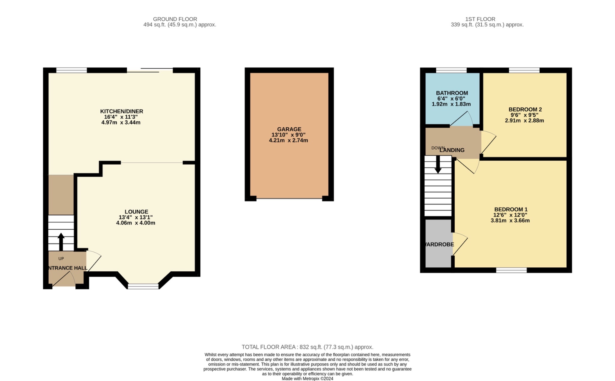 42, Hambleden Walk, Maidenhead floorplan