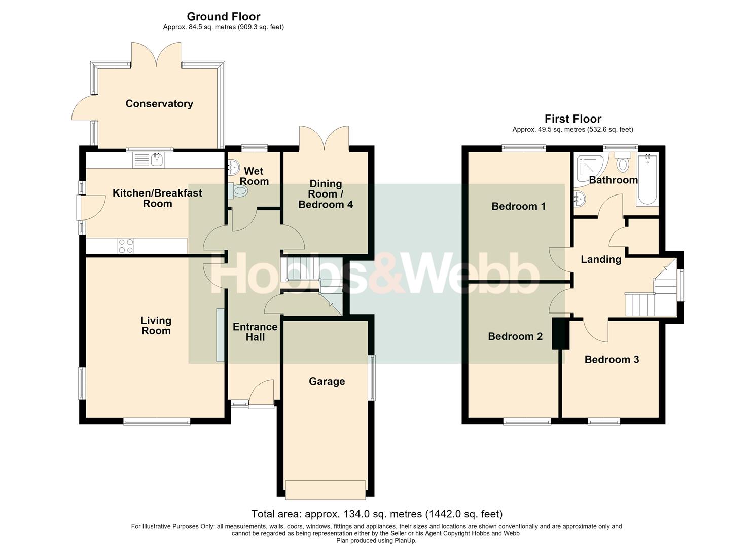 1, Church Road, Weston-Super-Mare floorplan