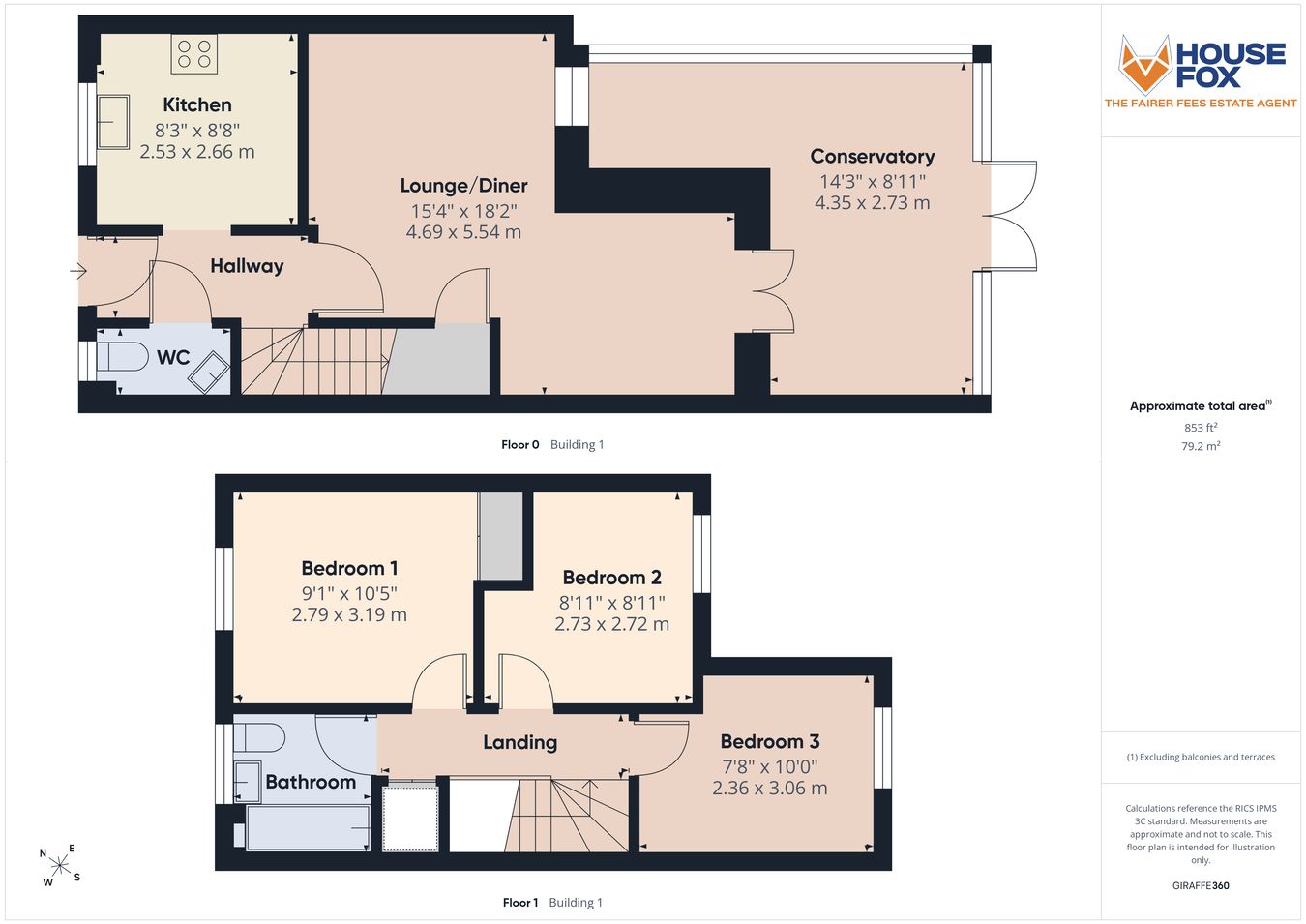 21, The Badgers, Weston-Super-Mare floorplan