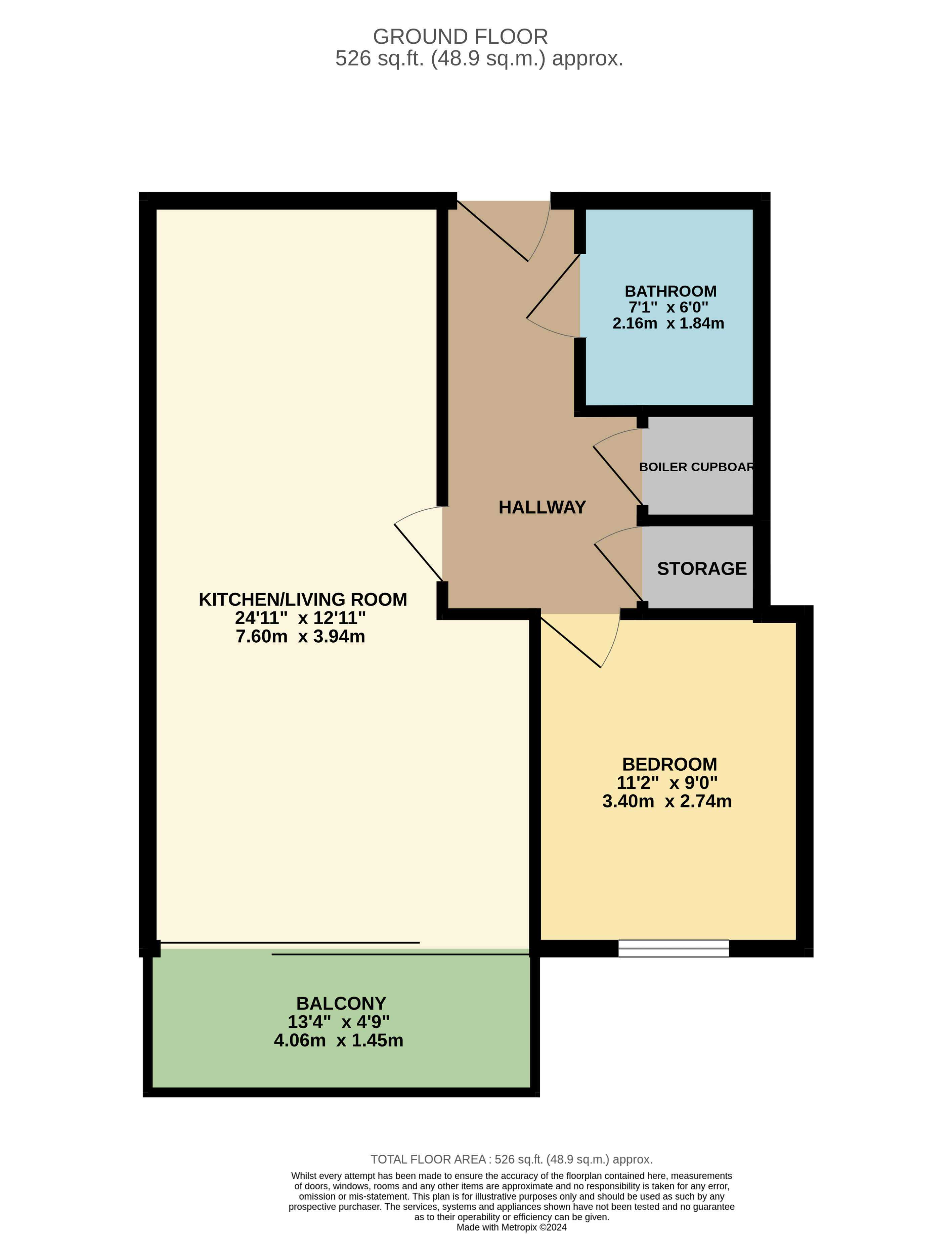 Norton Way, Poole floorplan