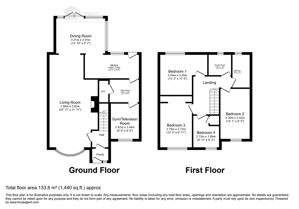 3, Bucklers Close,, Broxbourne floorplan