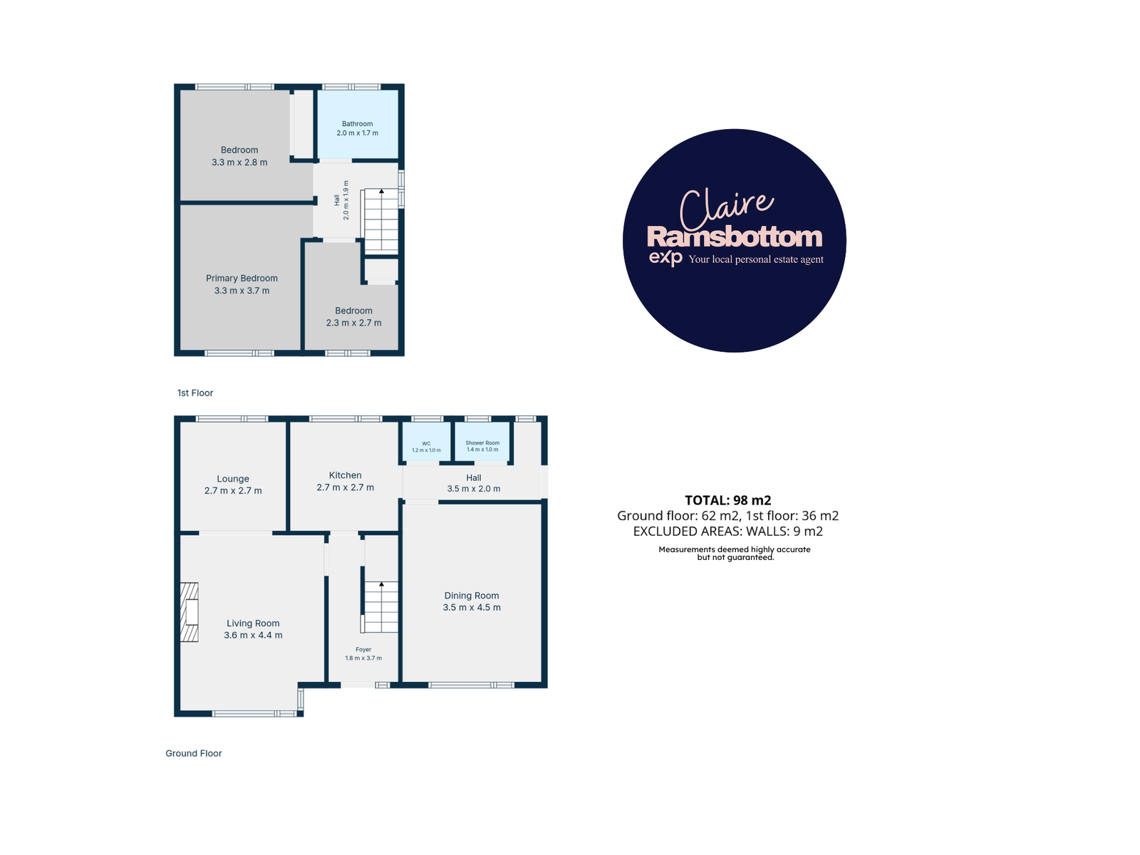 61, Weatherhill Road, Huddersfield floorplan