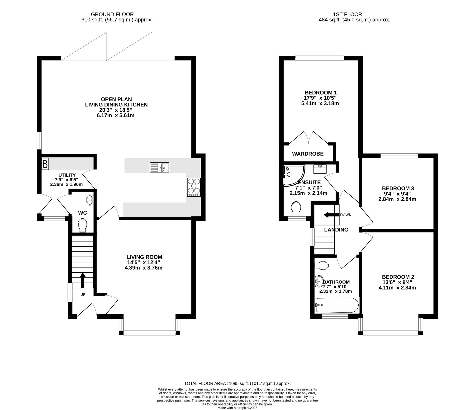 23 Oak Lane, Wilmslow floorplan