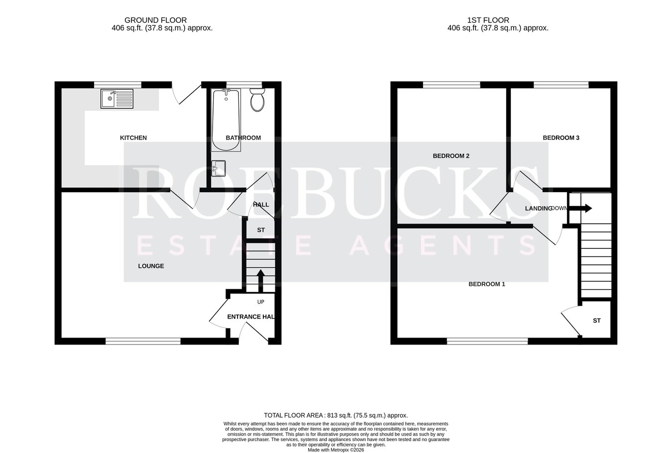 15, Newstead Avenue, Pontefract floorplan
