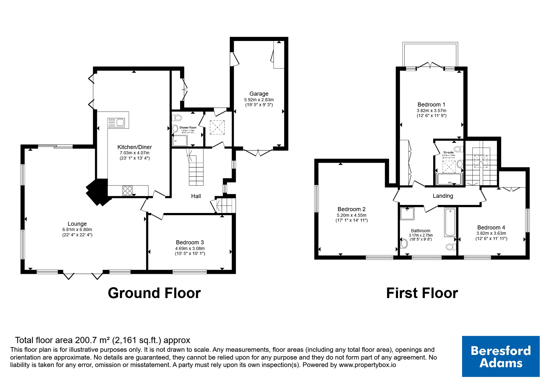 Y Garn,, Llwyn Onn Estate, Abersoch floorplan