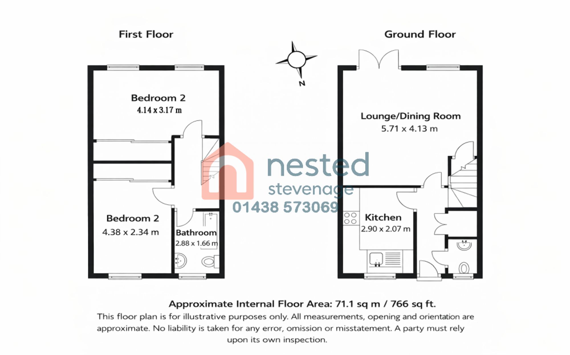 49 Breakspear, Stevenage floorplan