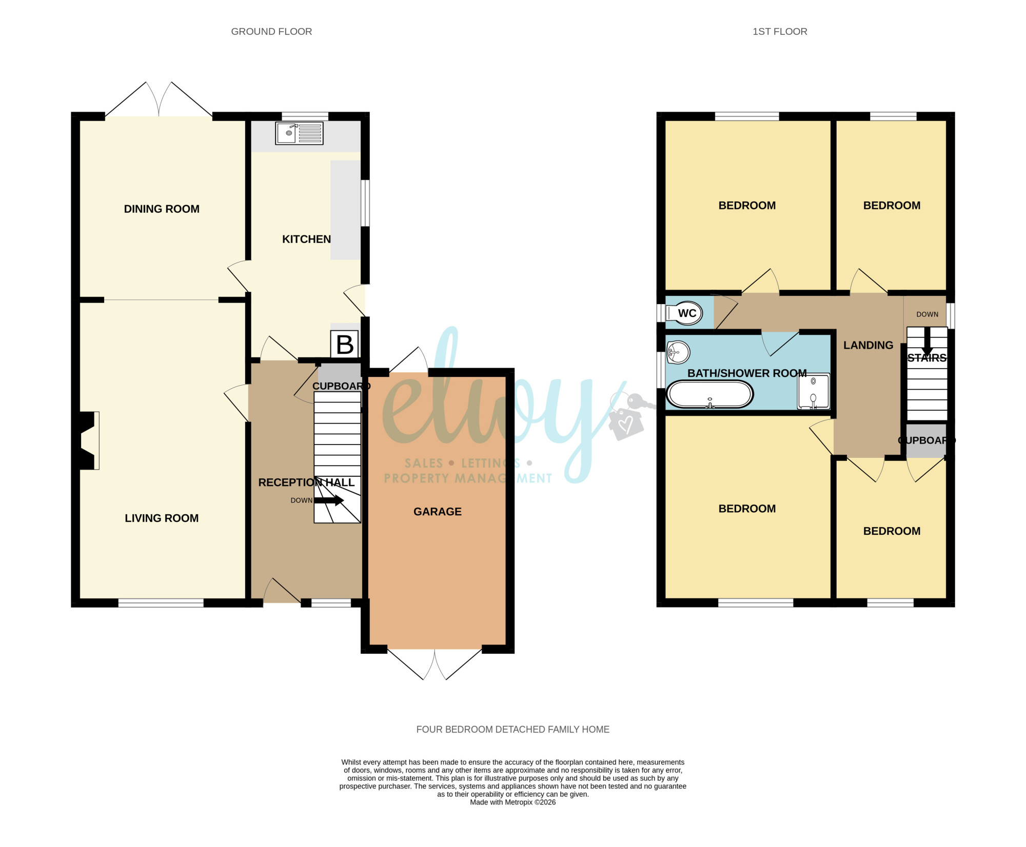 18, Vincent Close, Rhyl floorplan