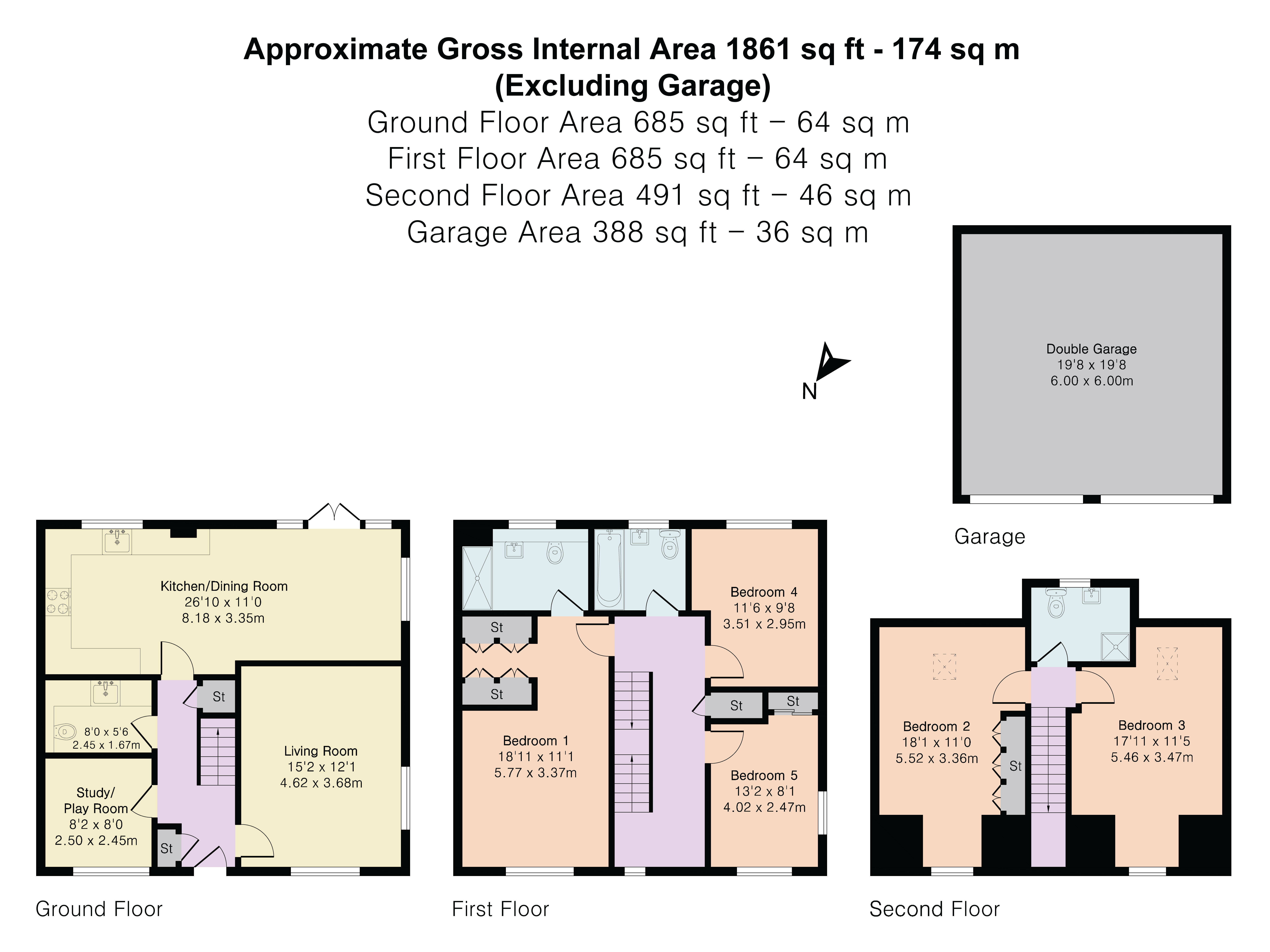 85, Foxglove Drive, West Sussex floorplan