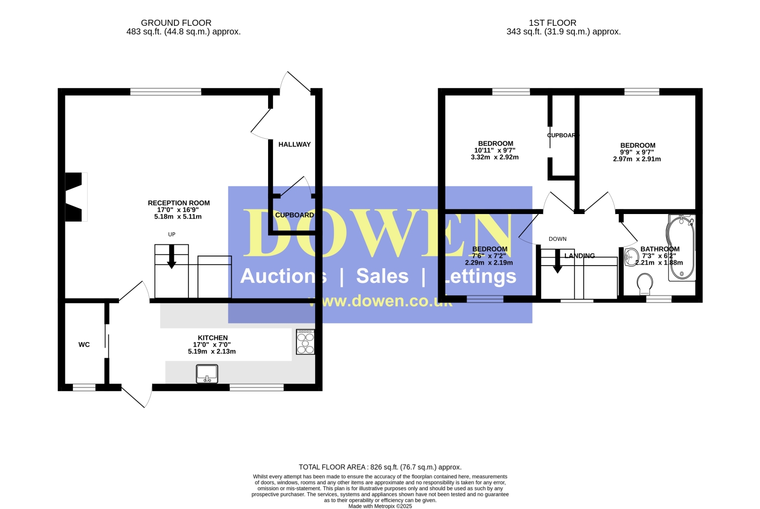5, Town Kelloe, Durham floorplan