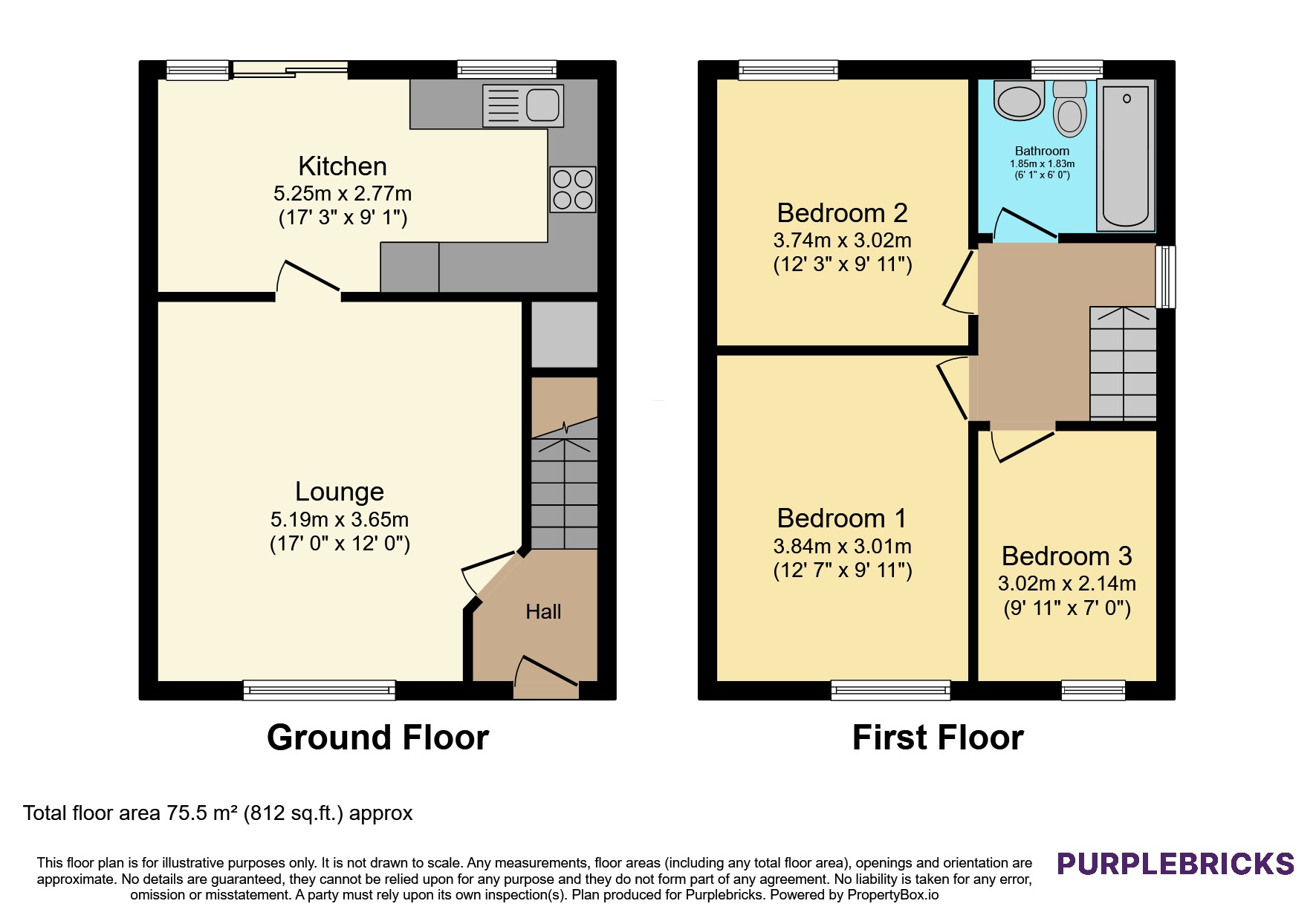 23, Collinge Street, Wigan floorplan
