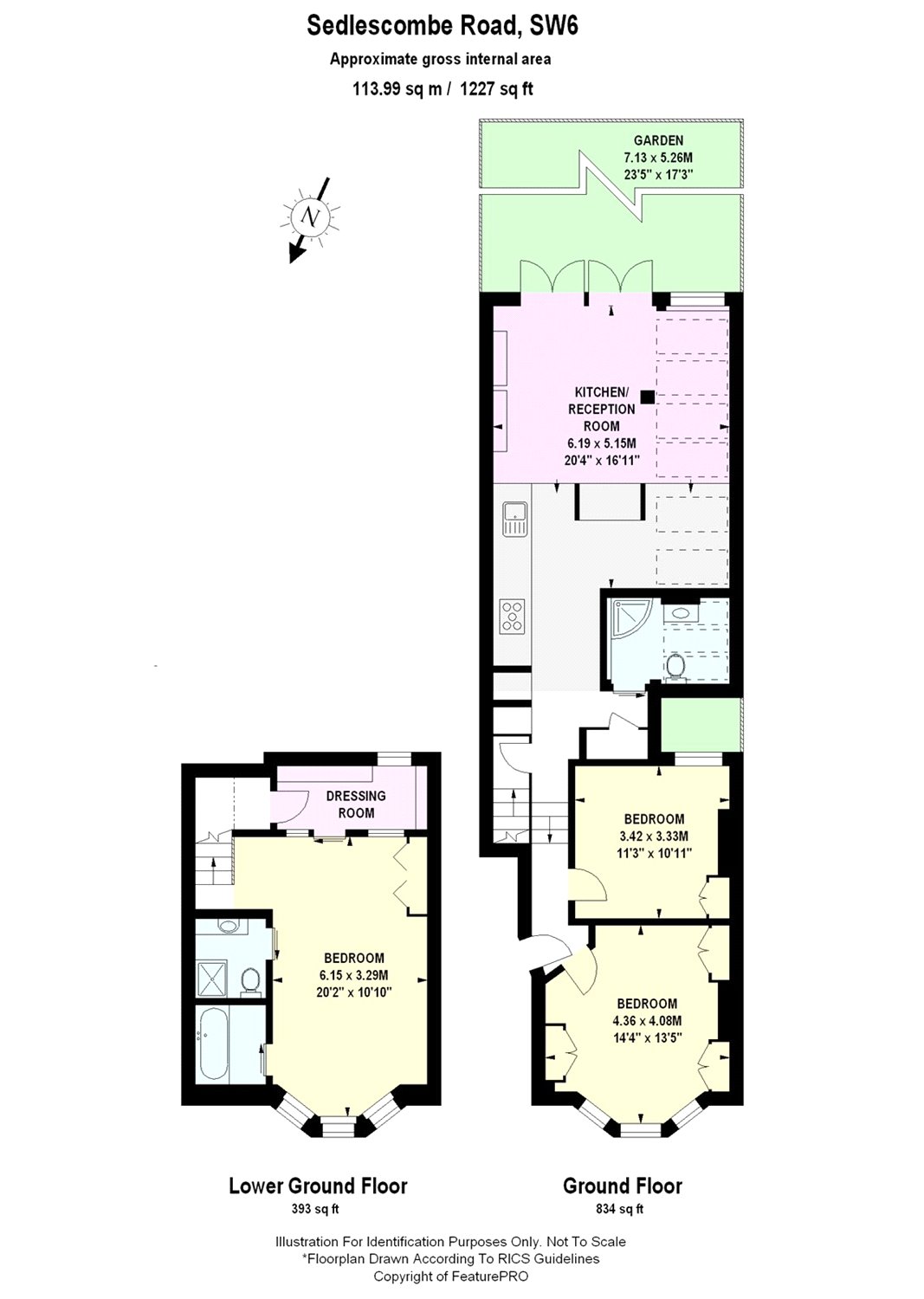 3 Bedrooms Flat to rent in Sedlescombe Road, London SW6