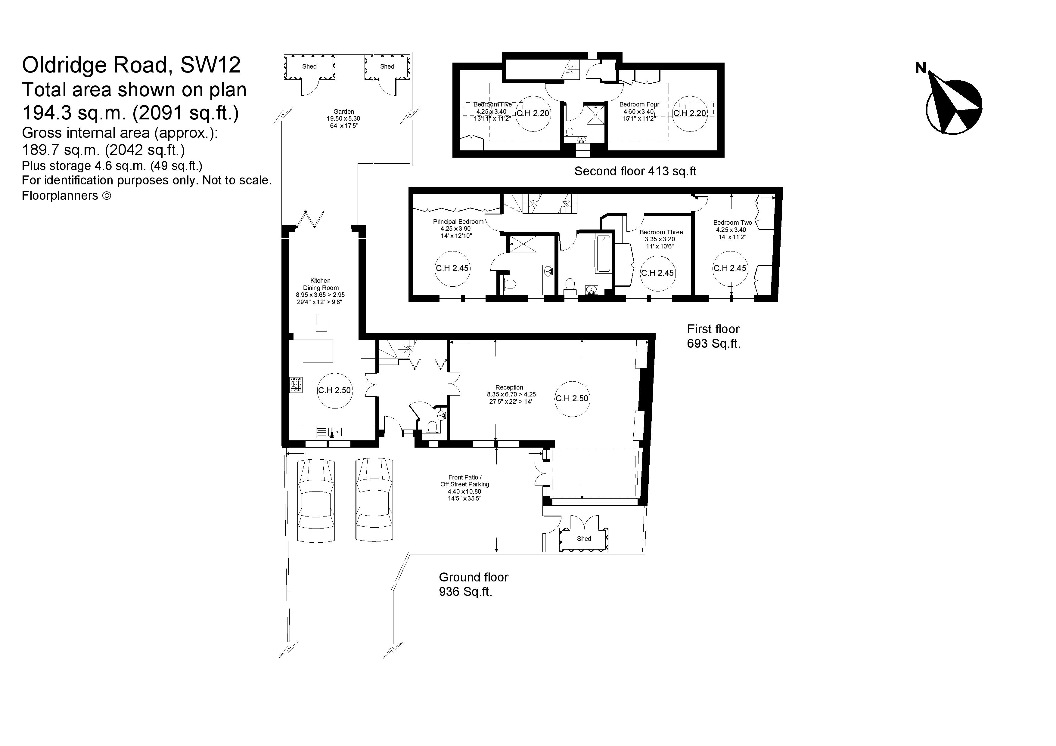 The Coach House, 1, Oldridge Road, London floorplan
