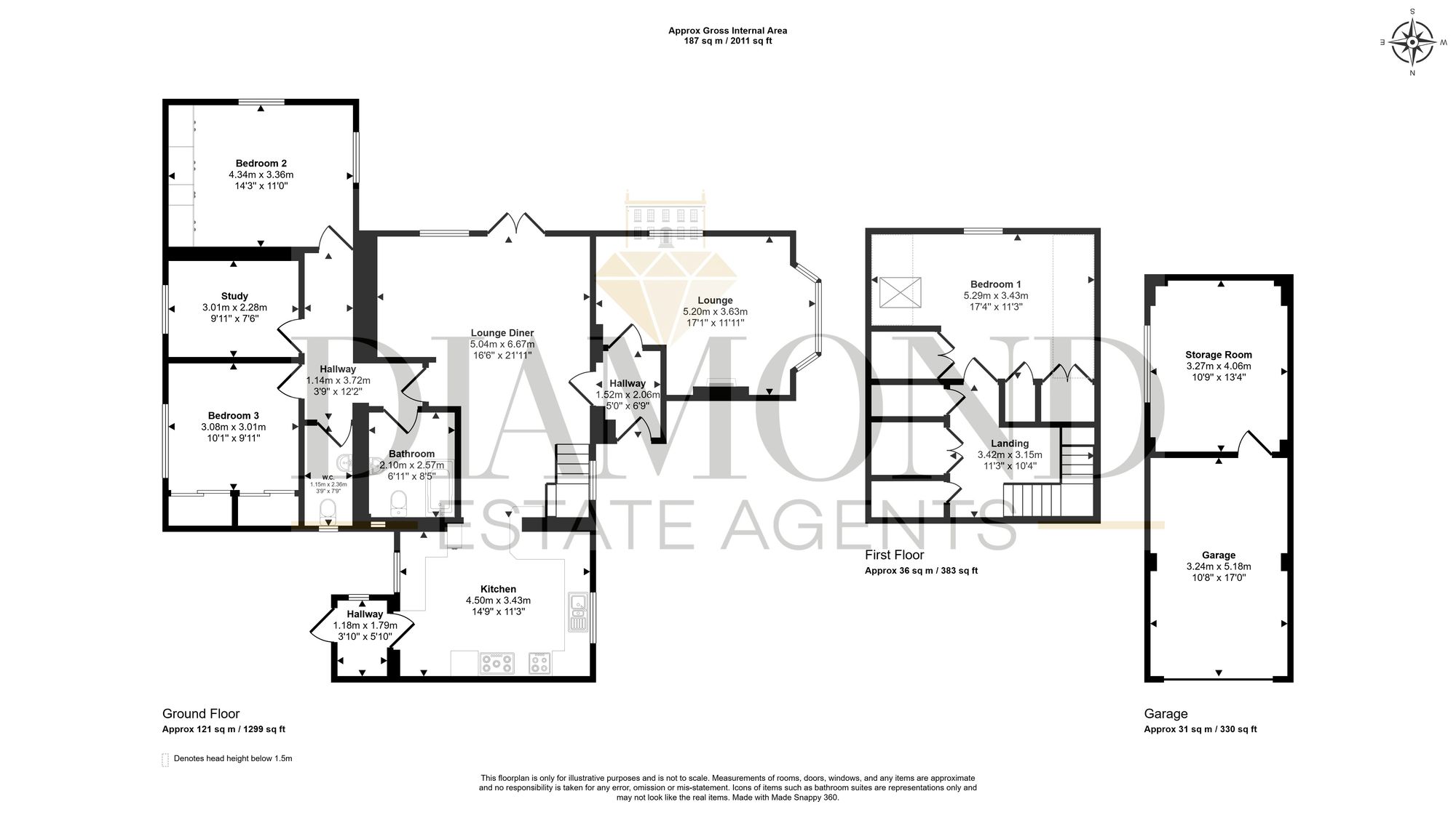 Cinnamon, Tiverton floorplan