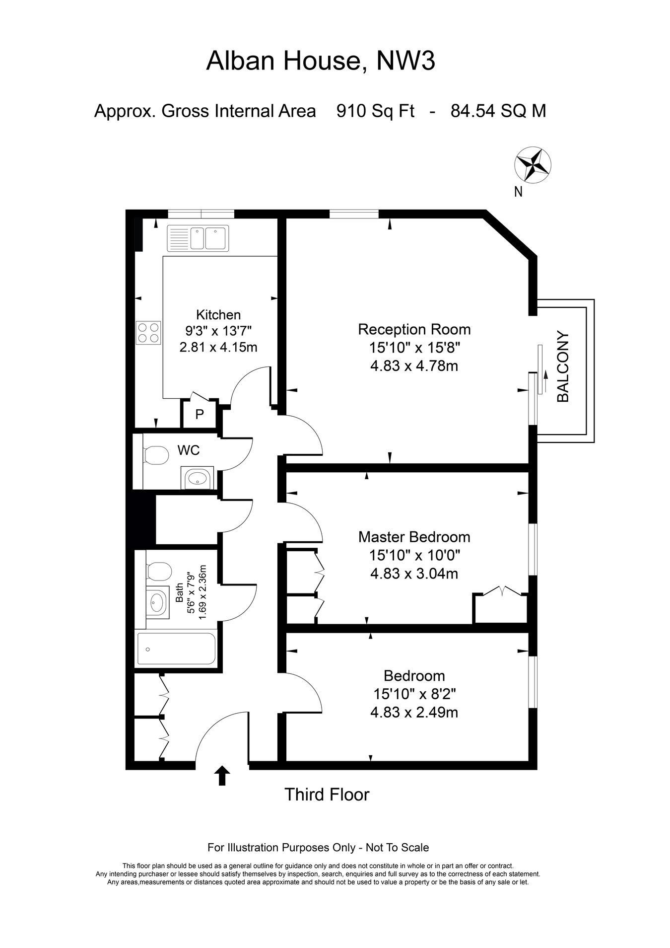 Alban House, Sumpter Close, London floorplan