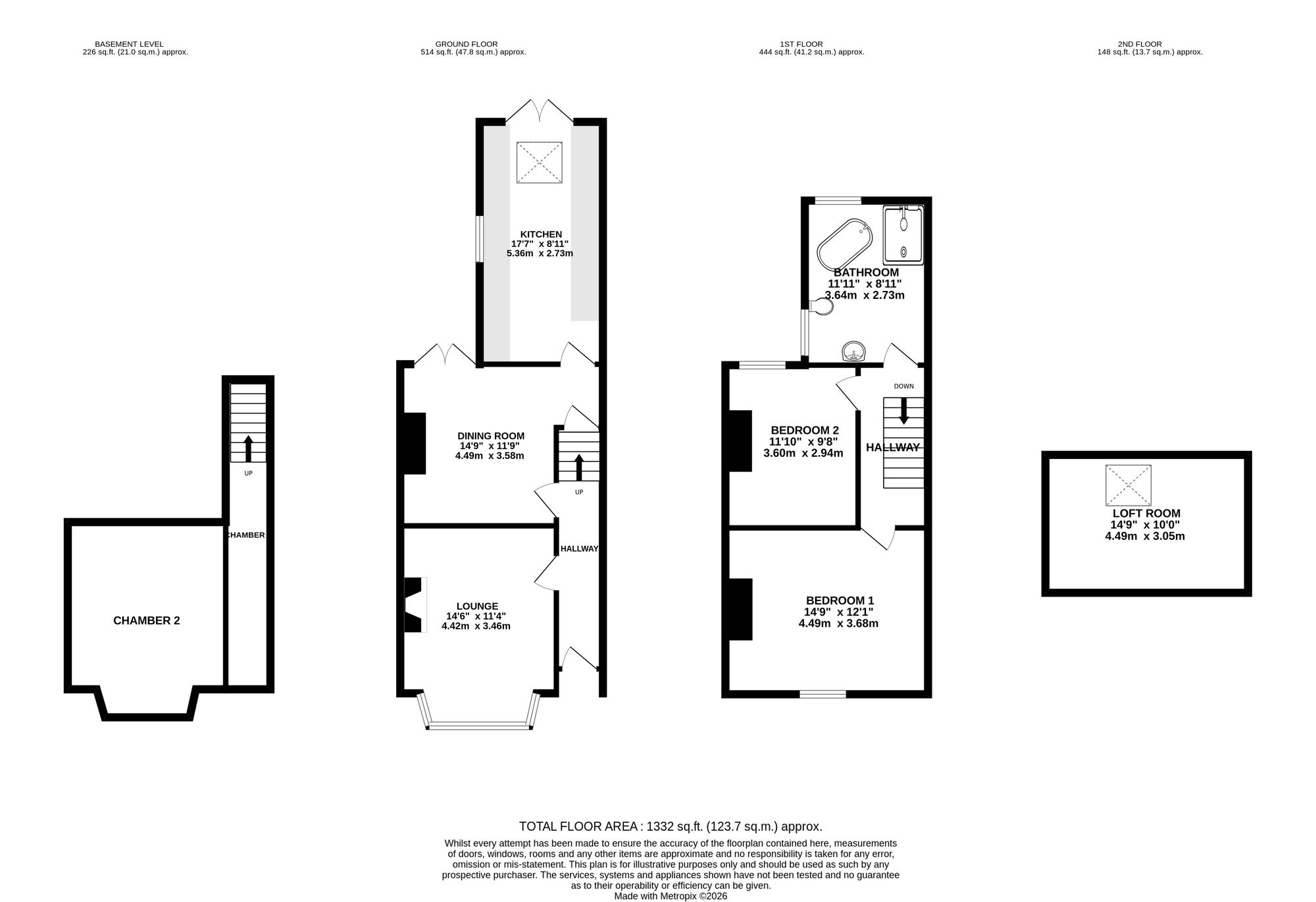 8 The Grove, Sale floorplan