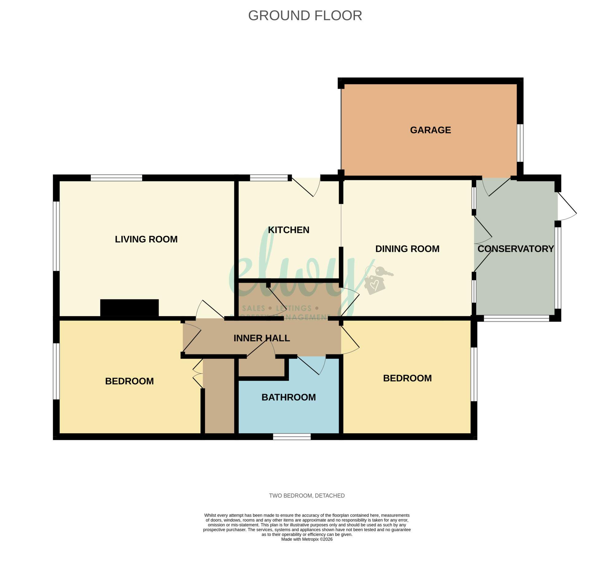 46, Denbigh Circle, Kinmel Bay floorplan