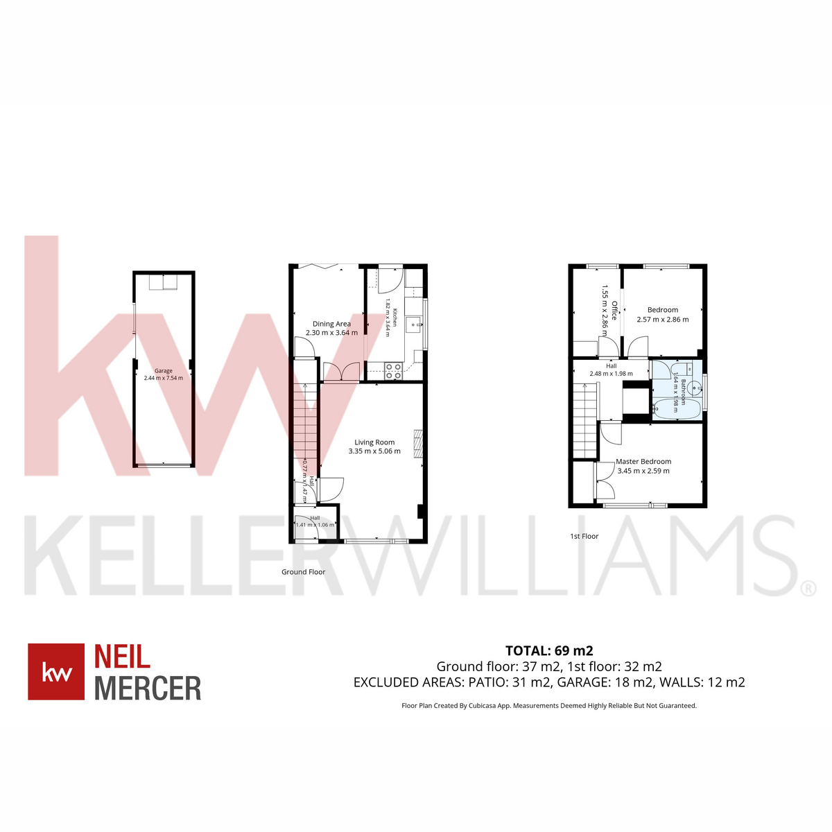11, Norman Drive, Stilton floorplan