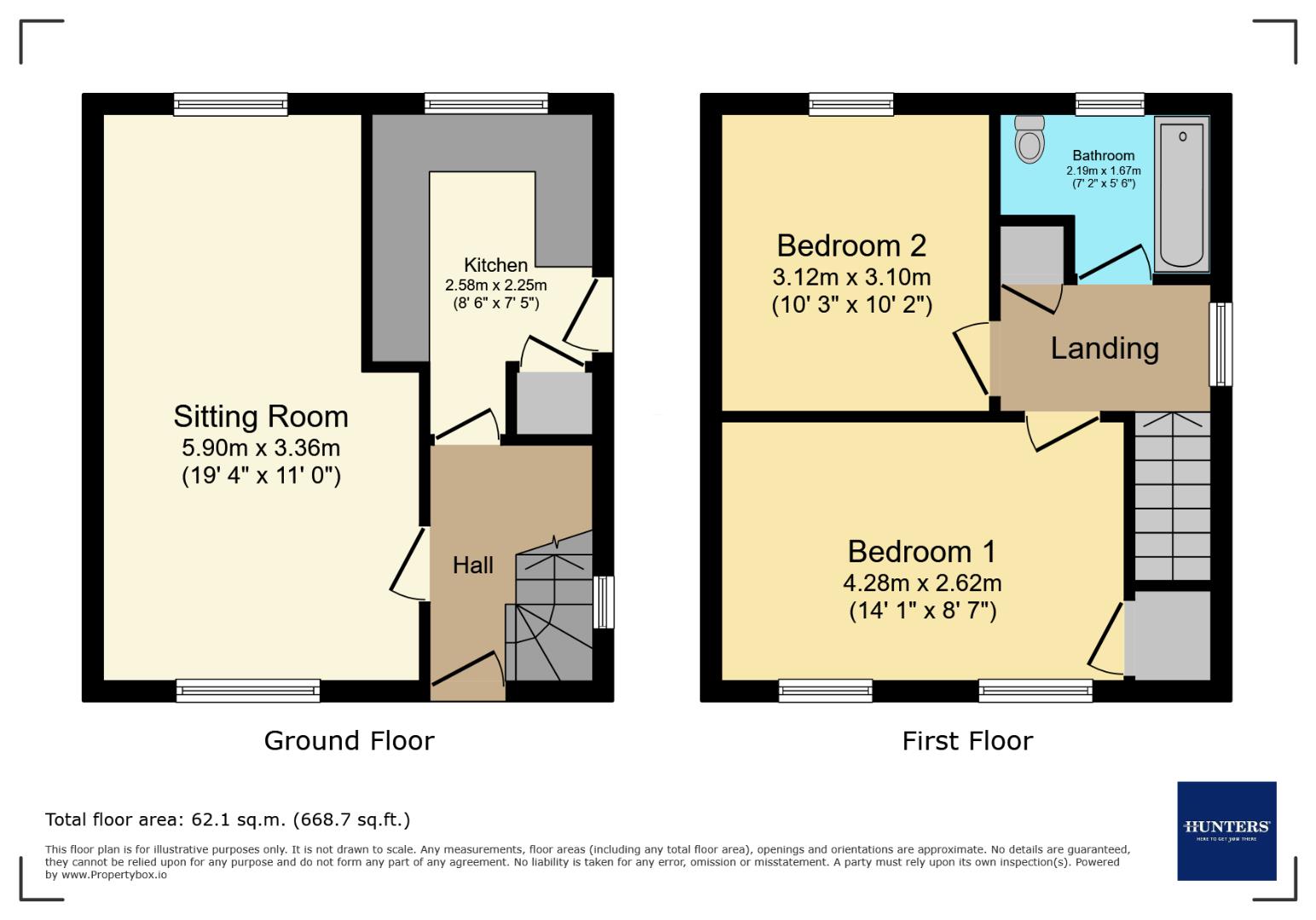 23, Empress Drive, Lancashire floorplan