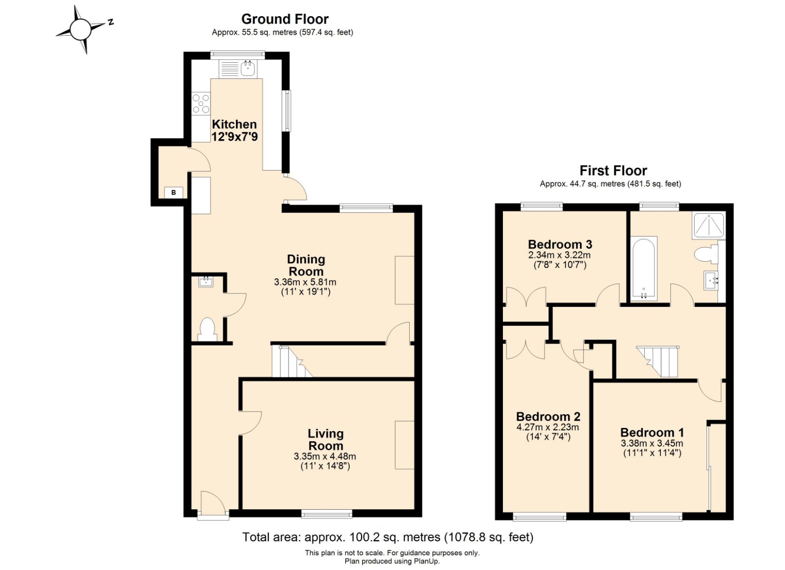 3 bed terraced house for sale in Gratton Road, Leckhampton, Cheltenham