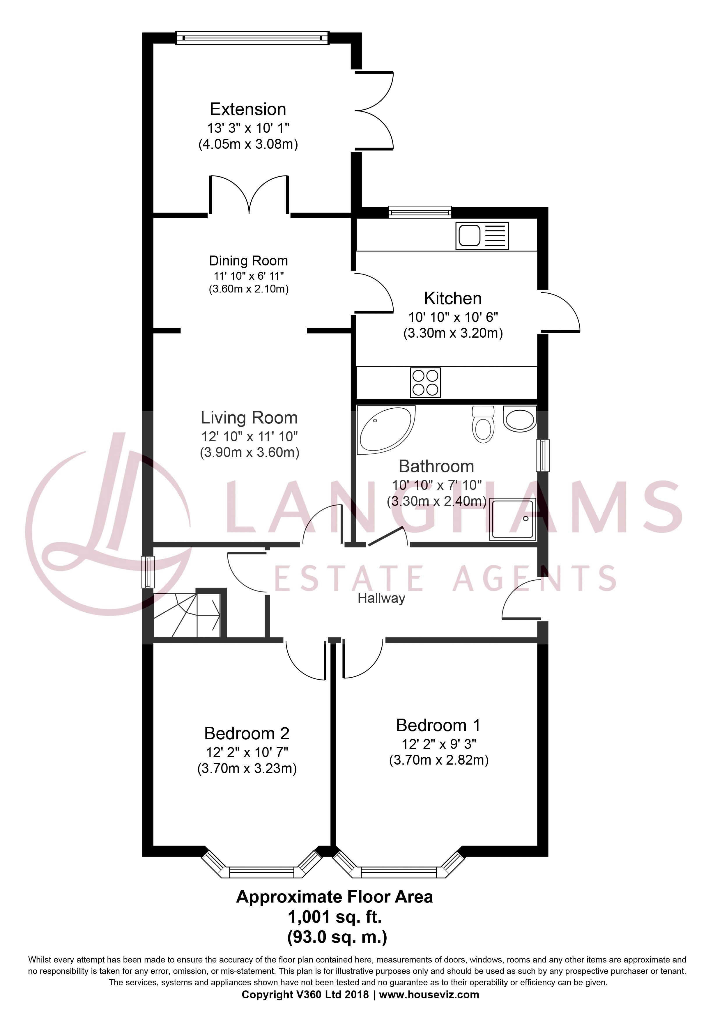 2 Bedrooms Bungalow for sale in Brook Crescent, Burnham, Slough SL1