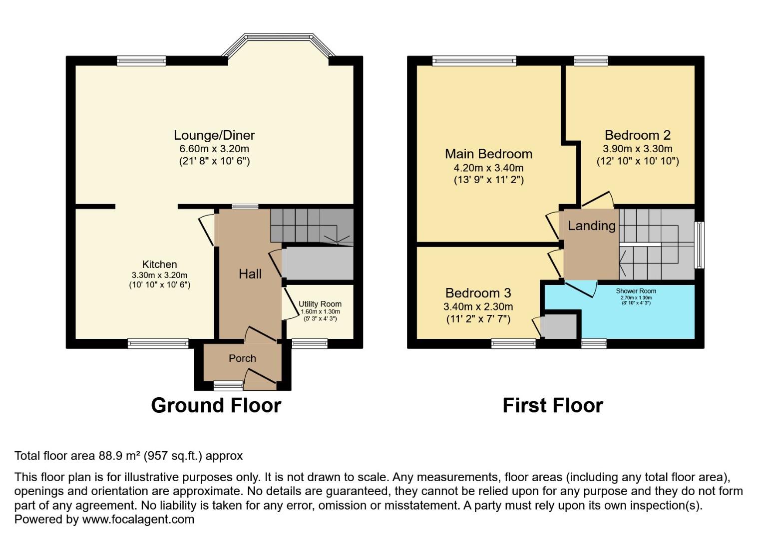 44, Liberty Hill, Sheffield floorplan