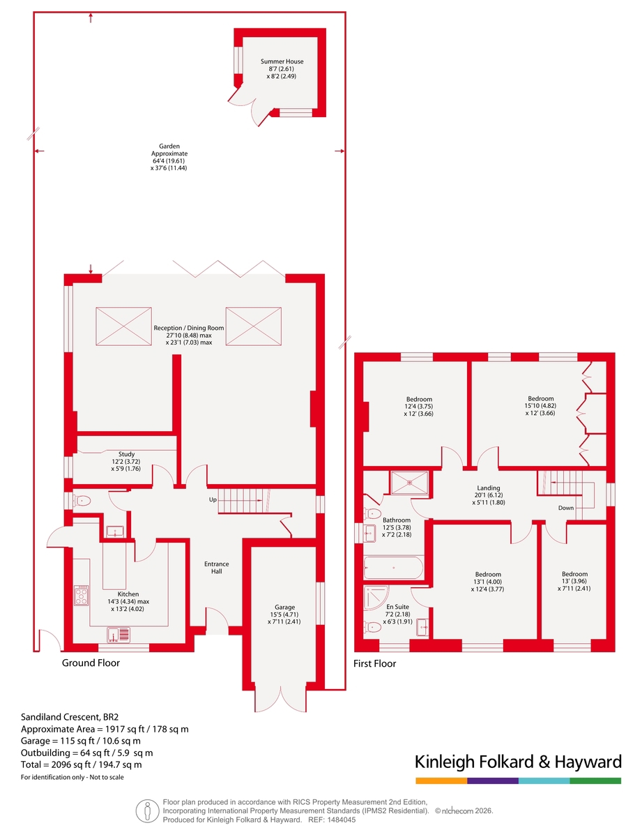 3, Sandiland Crescent, Kent floorplan