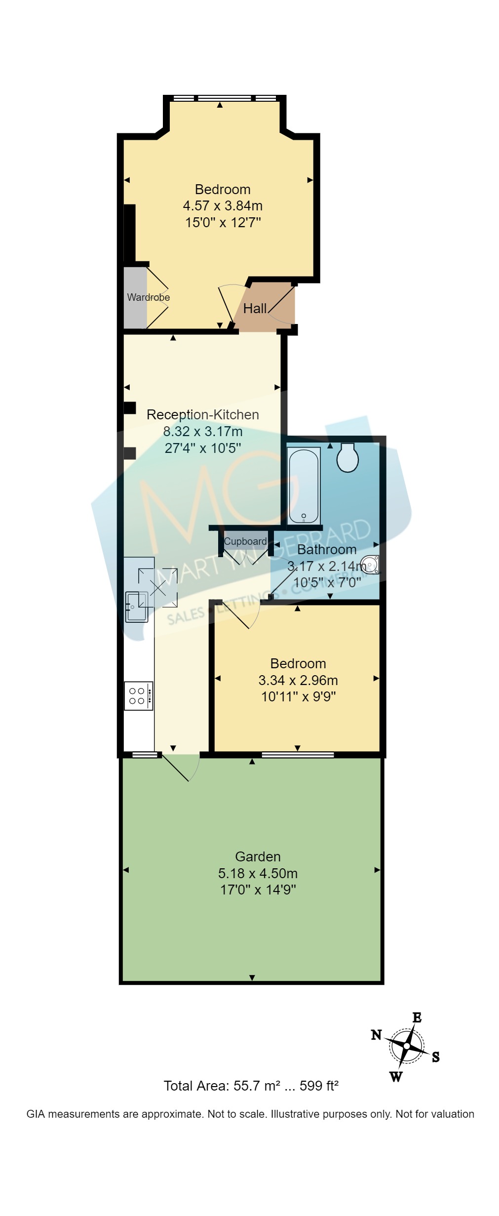 GFF, 167, Inderwick Road, Crouch End floorplan