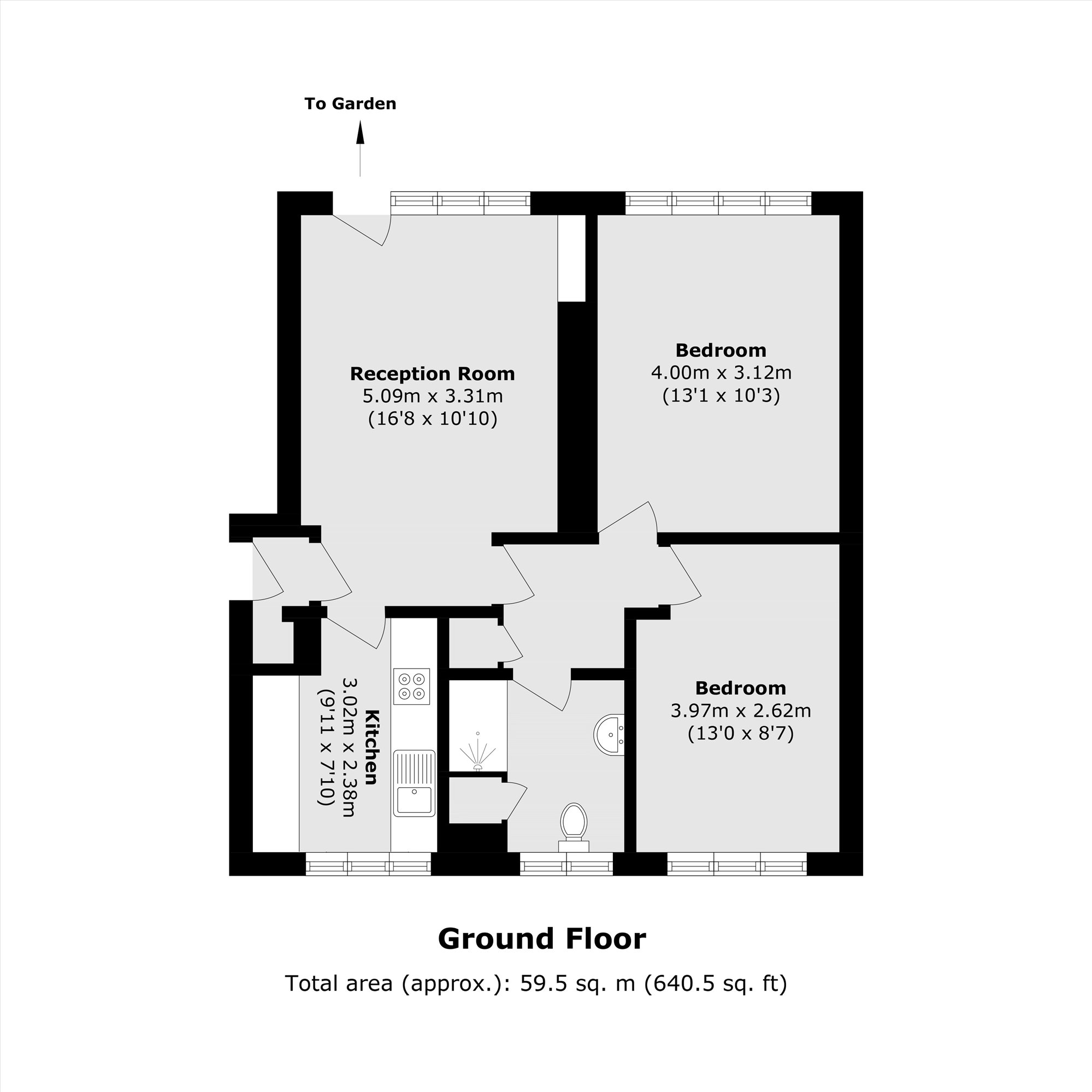 76 Parkside Estate, Rutland Road, London floorplan