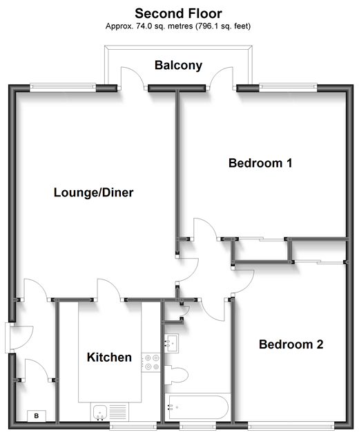 Hartland Road, Epping floorplan