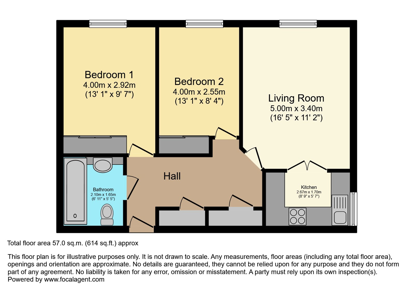 Camsell Court, Framwellgate Moor floorplan