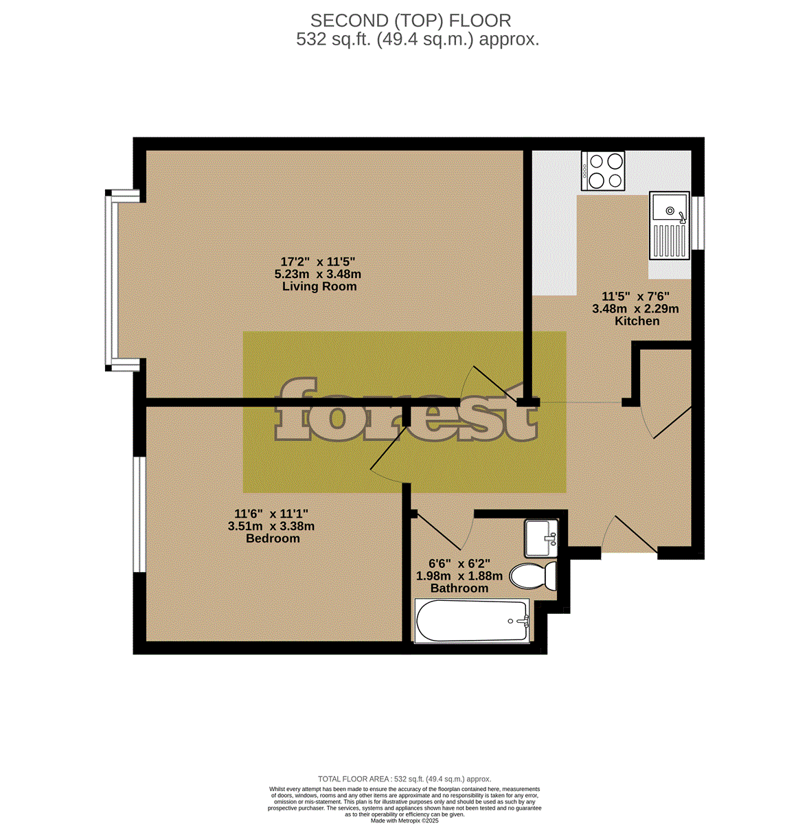 1 Jubilee Way, Feltham, Middlesex, TW14 floorplan