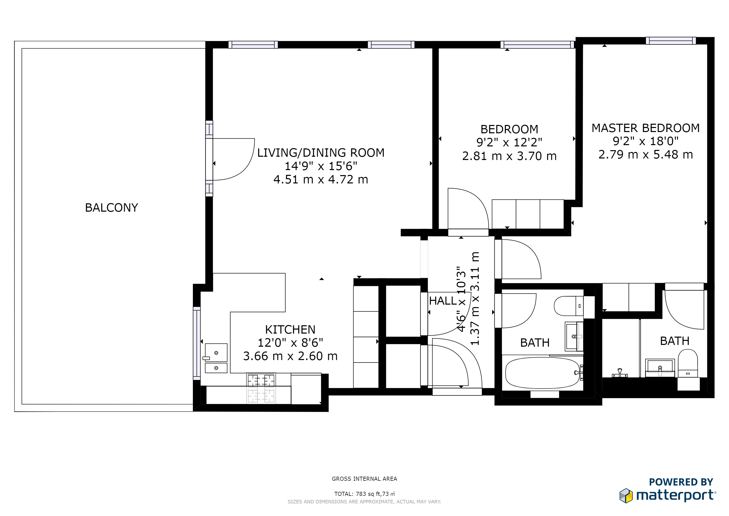 2 Bedrooms Flat to rent in Weller Street, London SE1