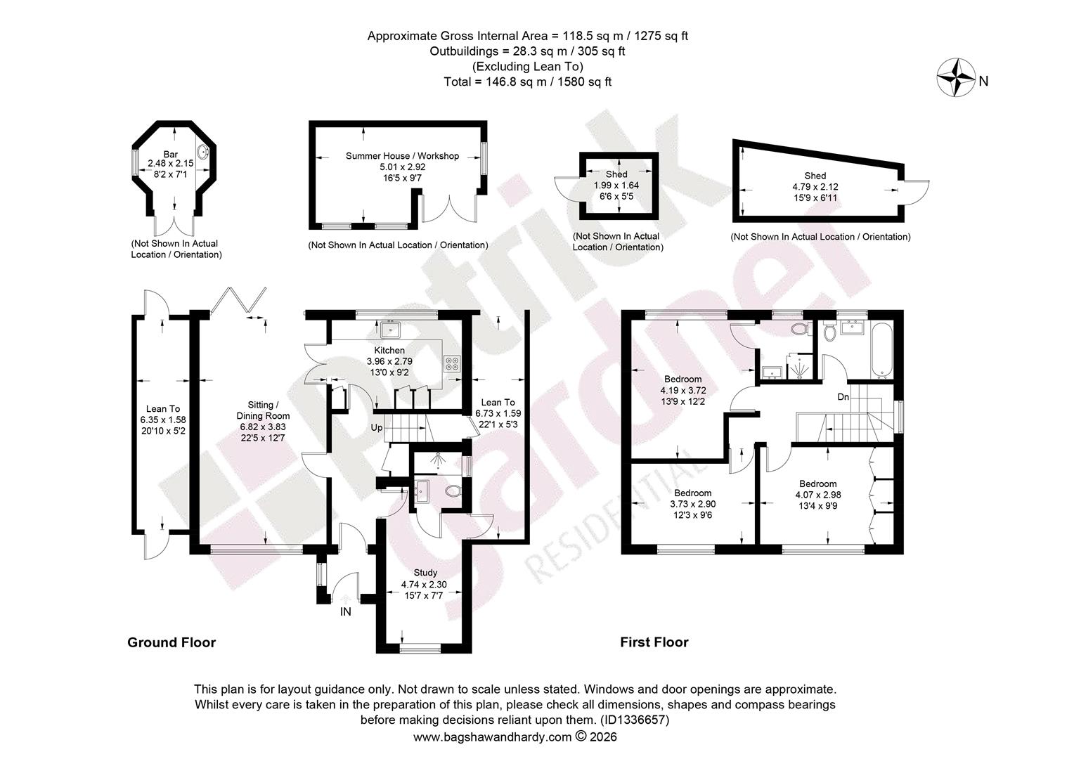 18, Forest Way, Ashtead floorplan