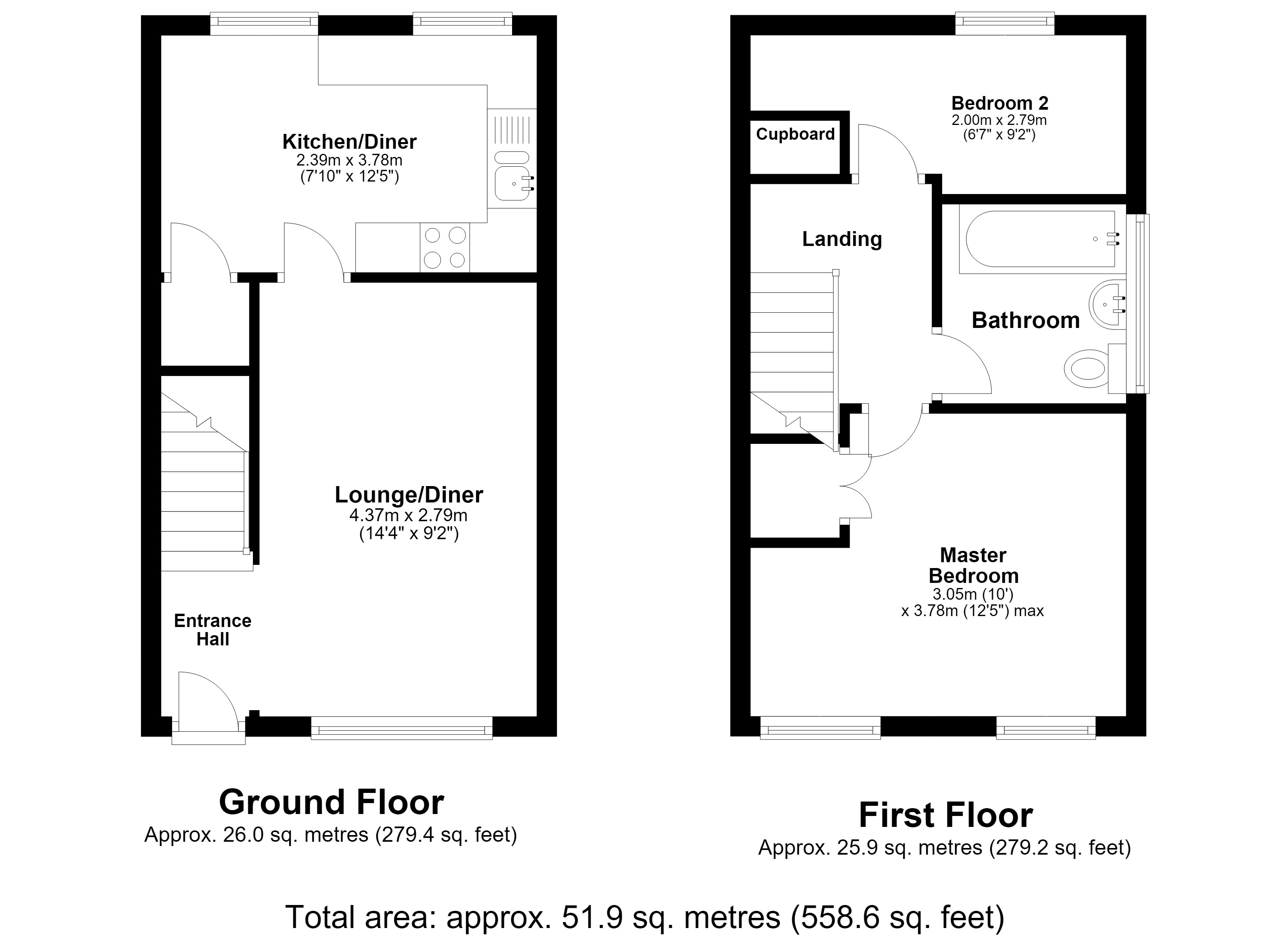 107, Bradwell Common Boulevard, Milton Keynes floorplan