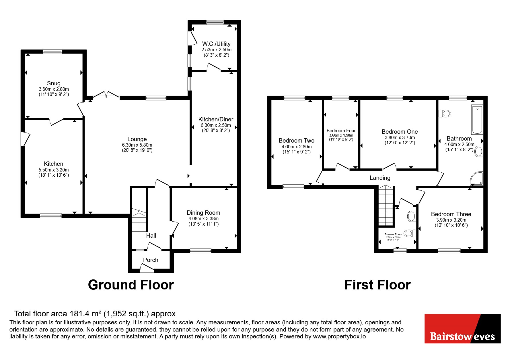 Boot Hill, Atherstone floorplan