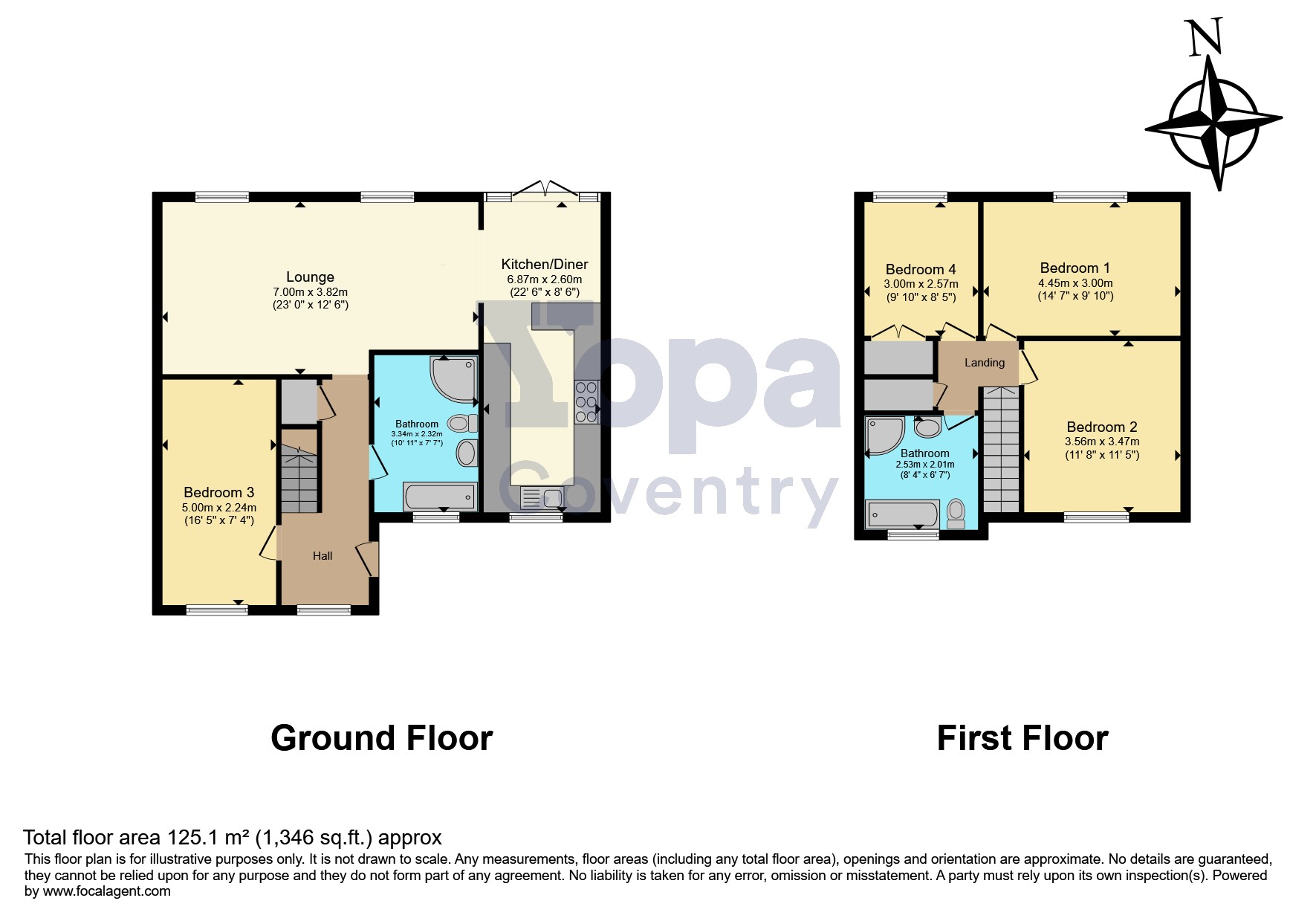 244, Upper Eastern Green Lane, Coventry floorplan
