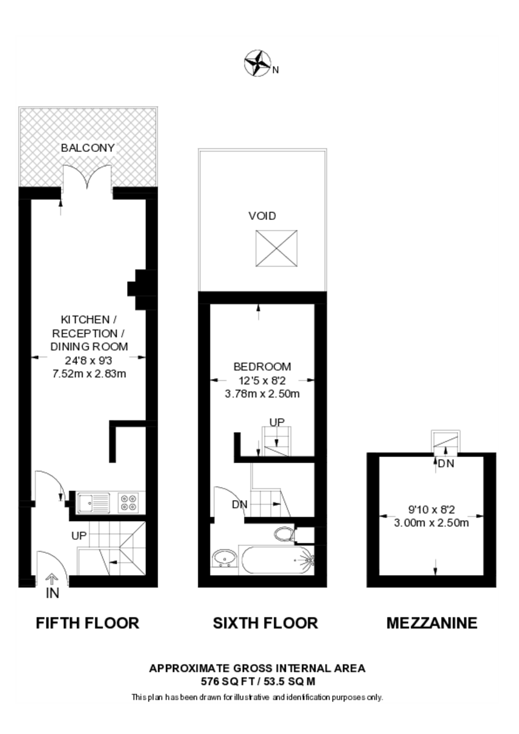 Bow Quarter, E3, Bow floorplan