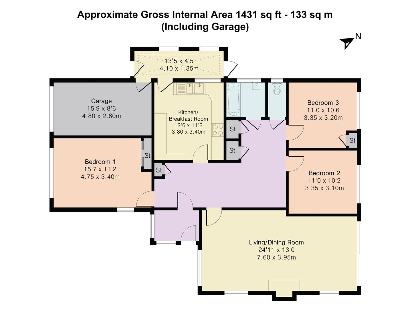 5, Haldane Road, Reading floorplan